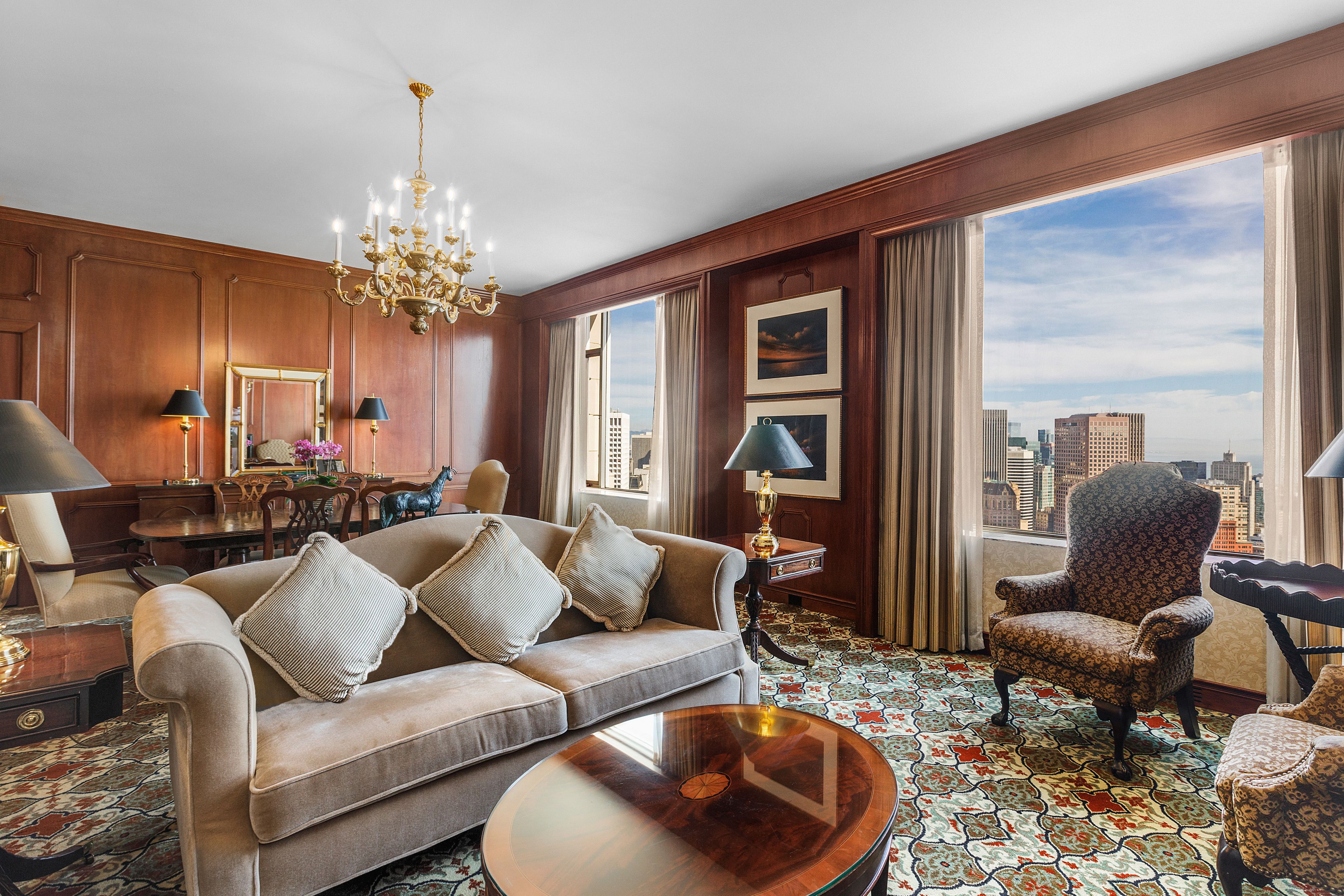 Presidential Suite at InterContinental Mark Hopkins