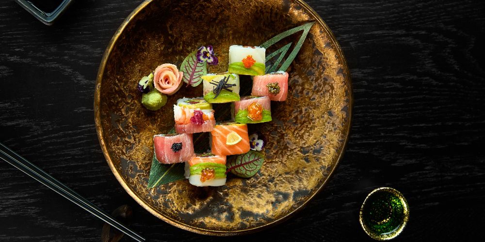 Roku Style Sushi Roll