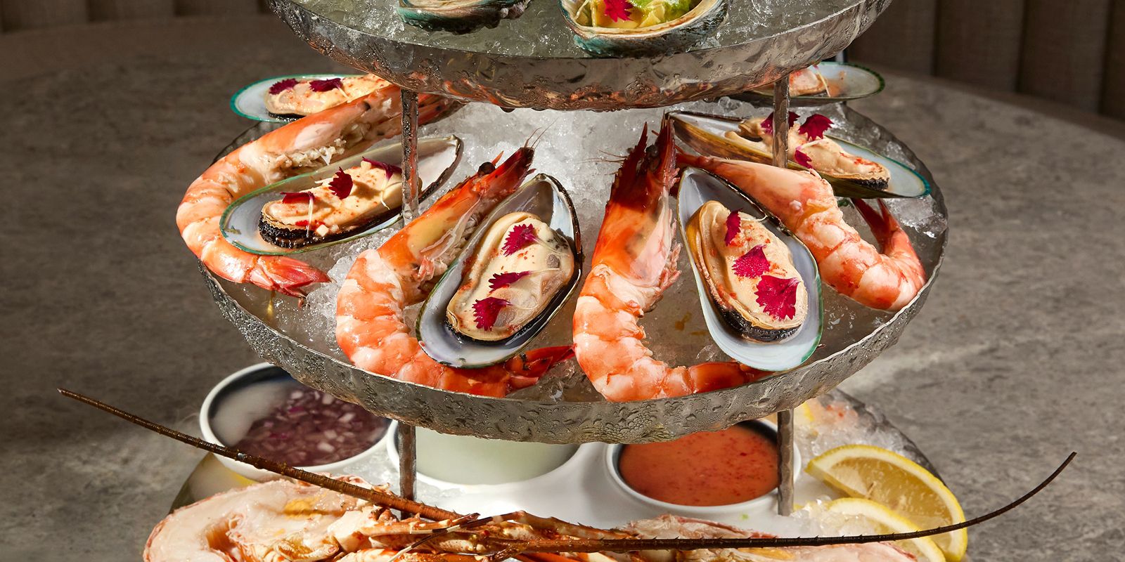 An indulgent seafood experience crafted with elegance and ocean-fresh flavors.