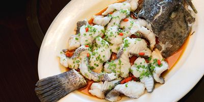Steamed Sliced Garoupa