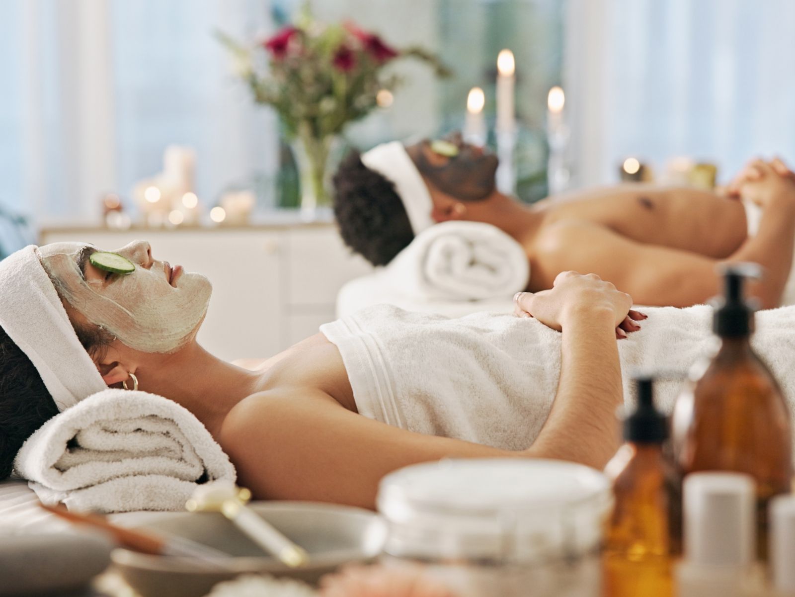 Couples spa treatment for shared relaxation