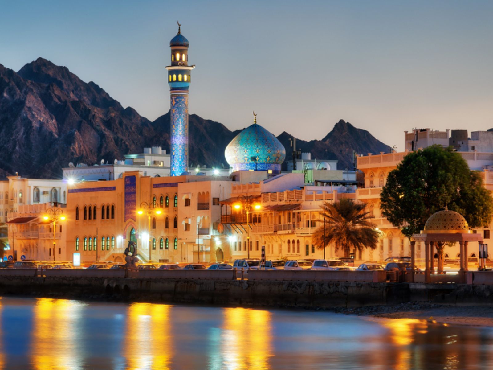 Where the charm of Muscat meets the beauty of the sea at sunset