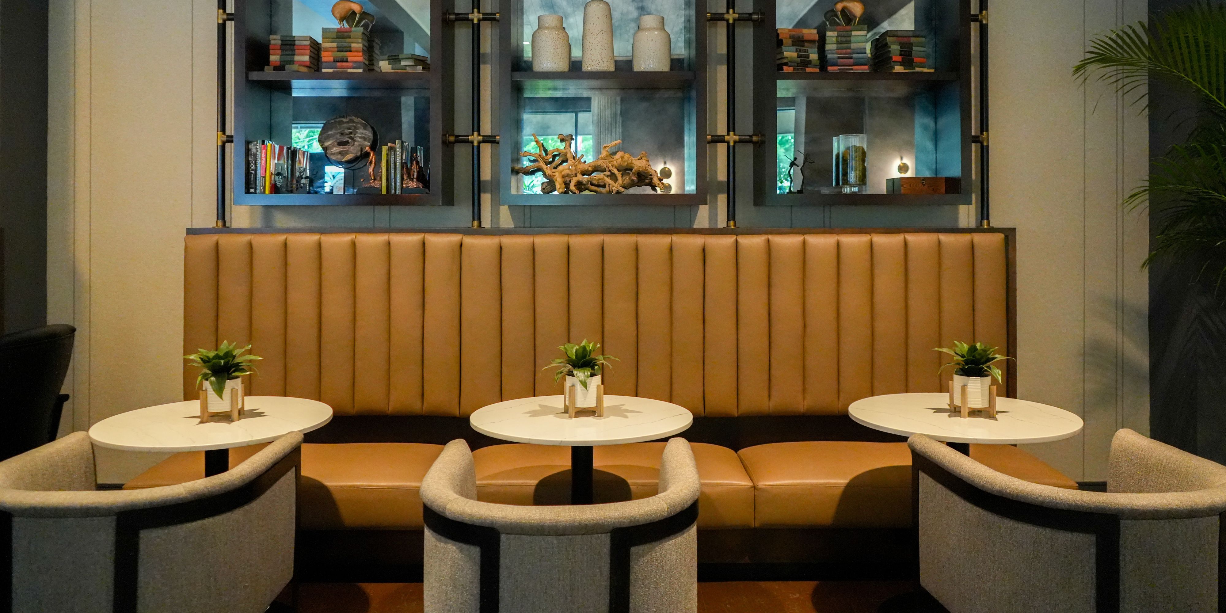 Cozy couch seating at Parkwoods