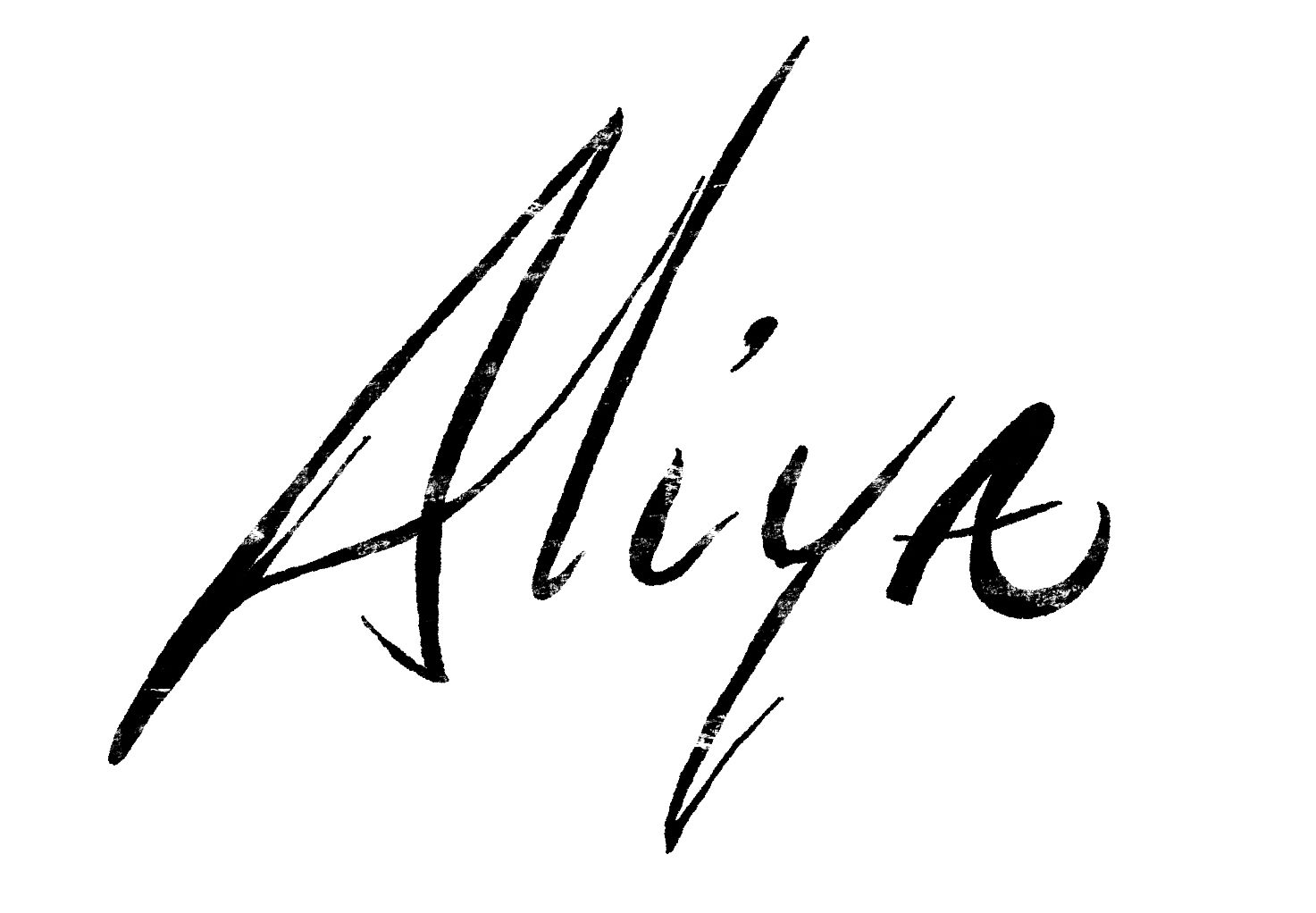 Aliya restaurant logo