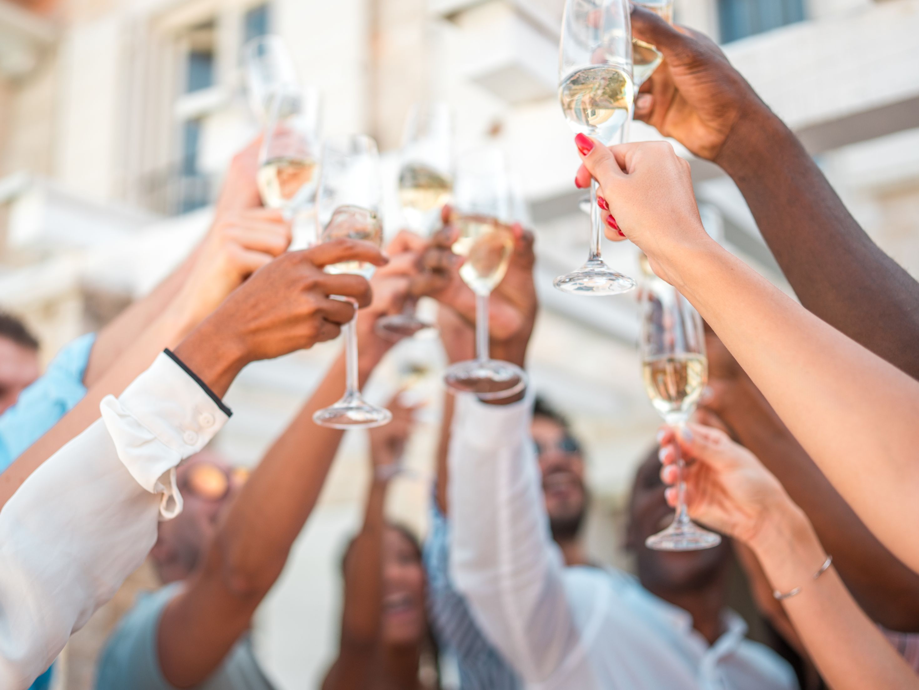 champagne toast