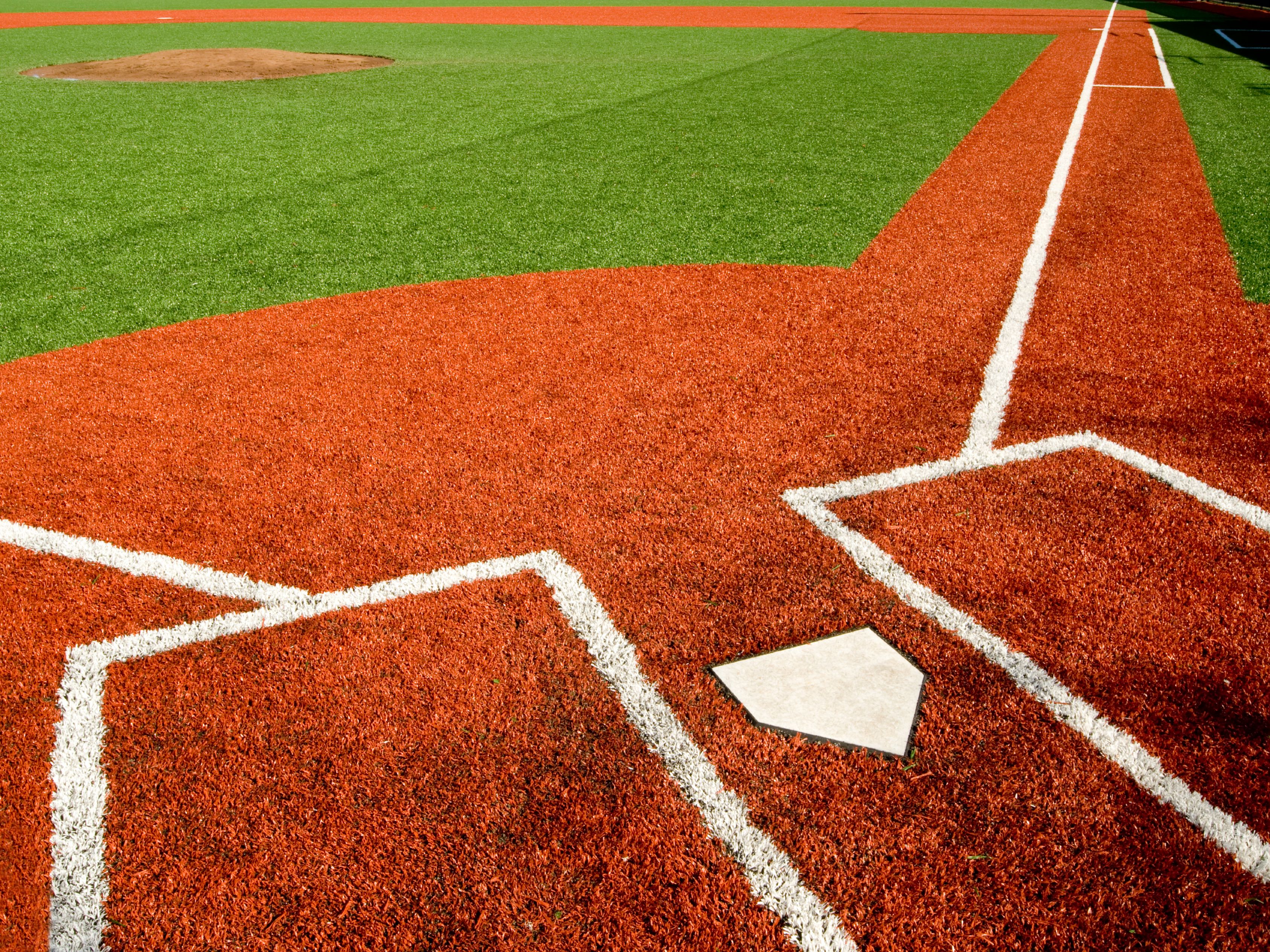 home plate baseball field