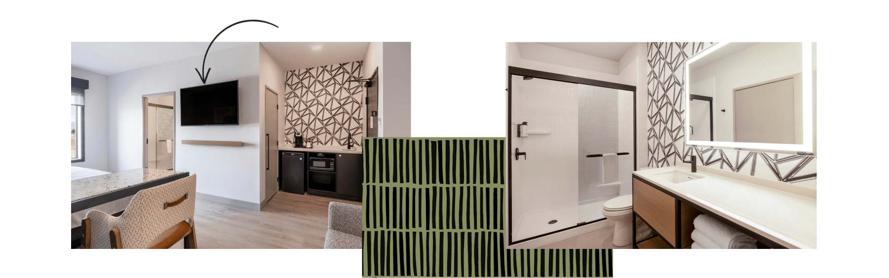 Mosiac of in room images