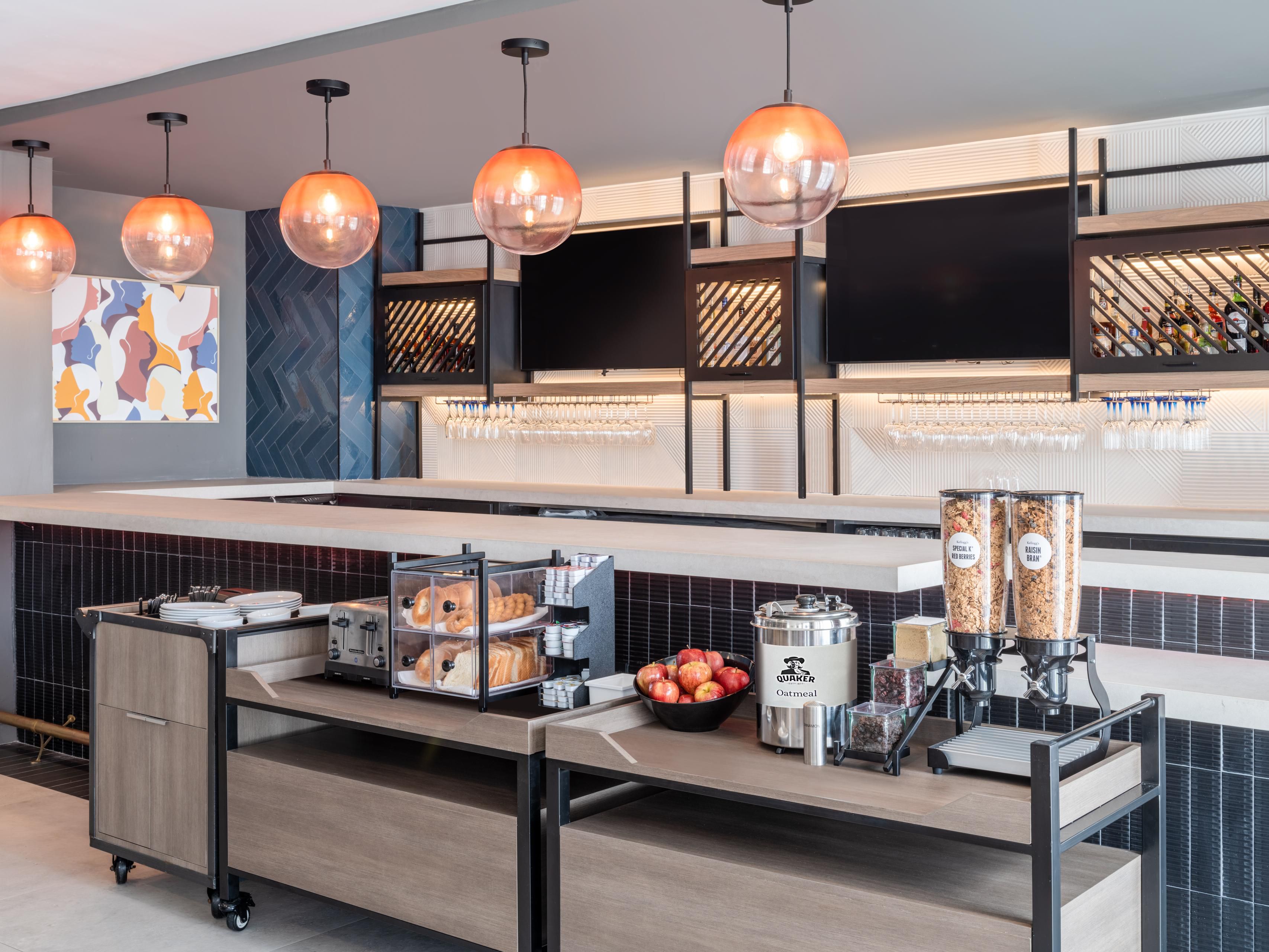 Breakfast buffet
