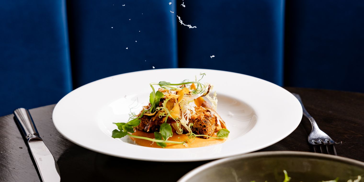 Delicate small dish