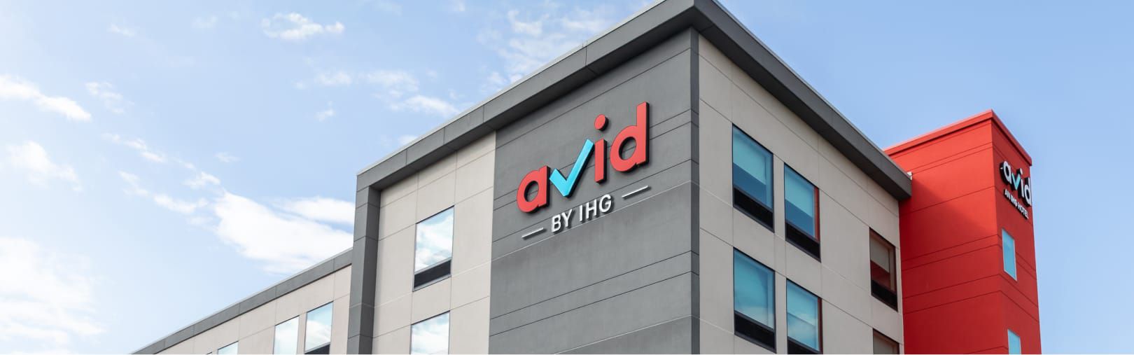 Exterior of avid hotel