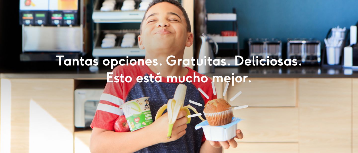 Tantas. Opciones. Gratuitas. Deliciosas. Mucho mejor.