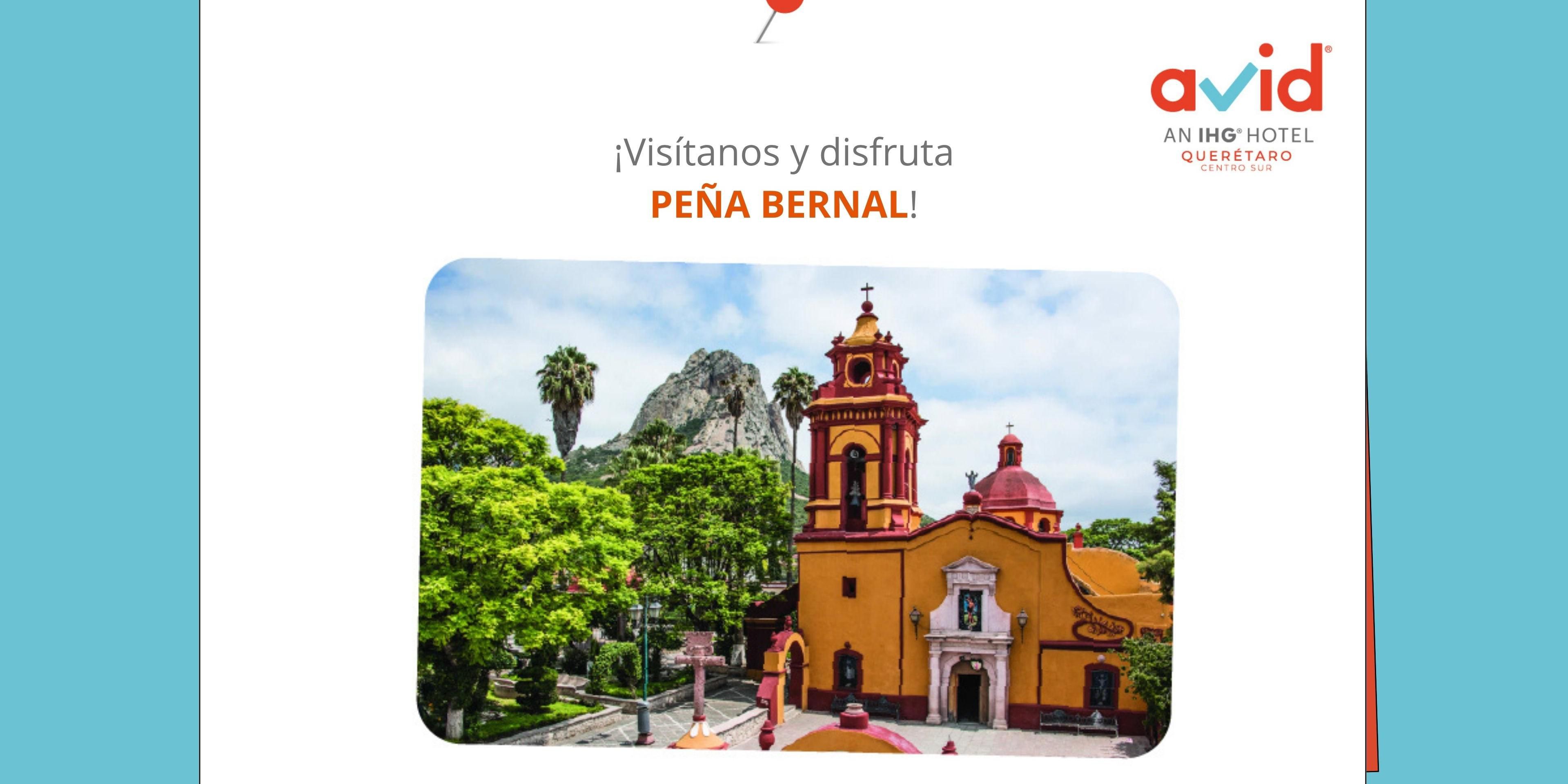 A corner of Querétaro where culture, gastronomy, and nature meet. Stay with us, climb its monolith, wander its streets, and try its traditional sweets.