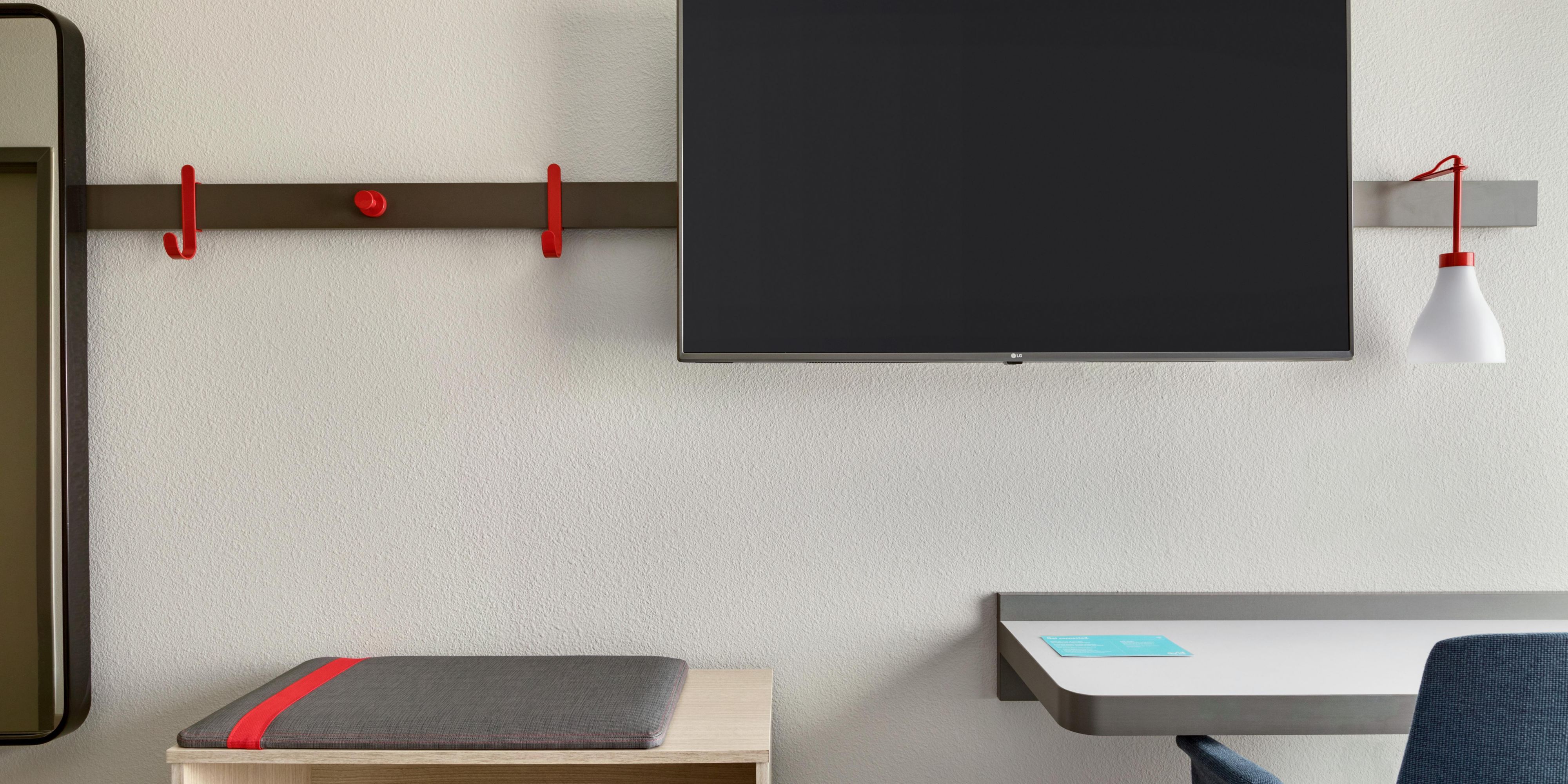 During your stay, stream your favorite series and movies on our state-of-the-art Smart TVs with IHG Studio so you can sign into streaming platforms easily. Relax and unwind after a long day, knowing your favorite content is just a click away.