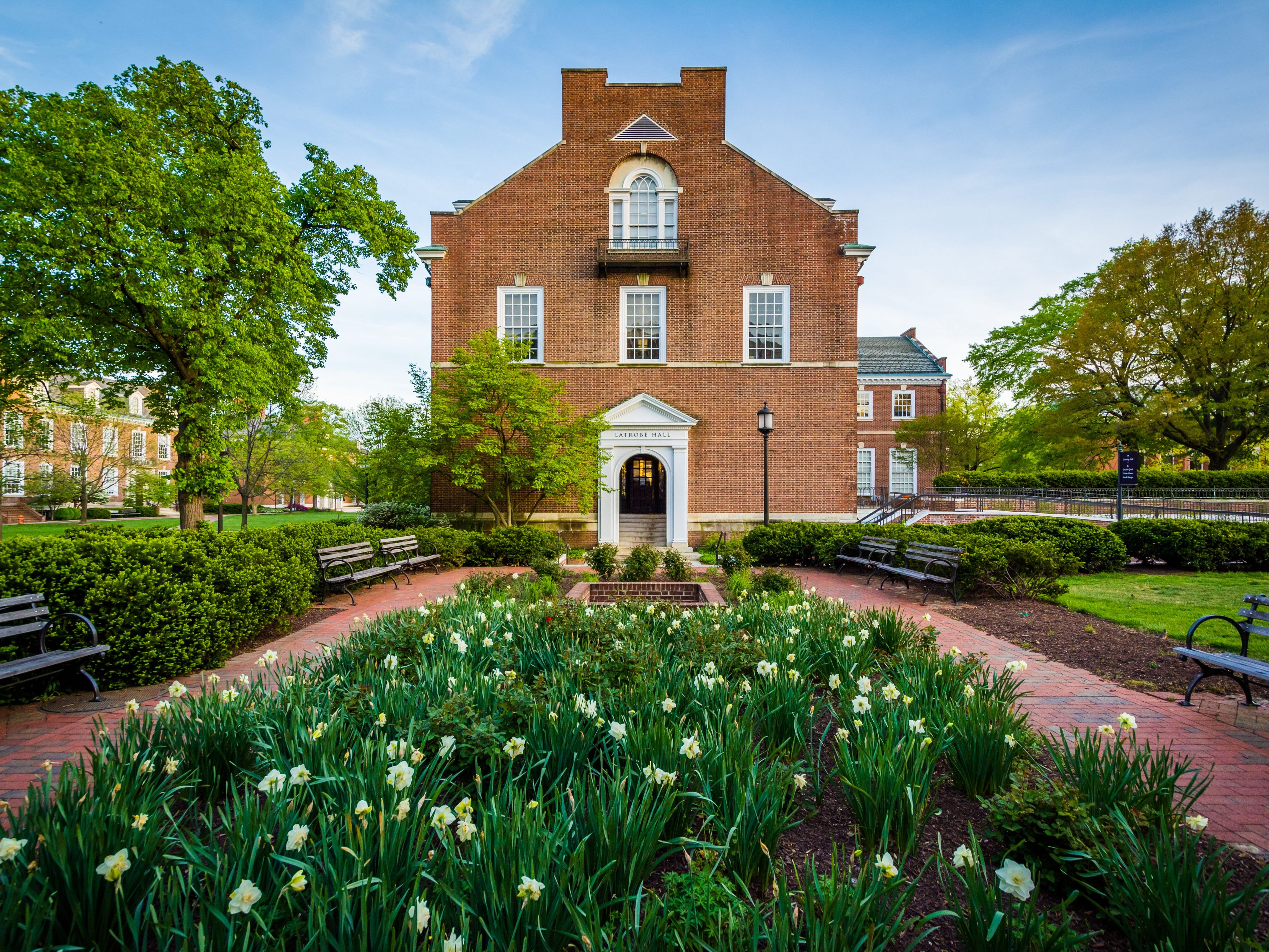 Latrobe hall at John Hopkins University