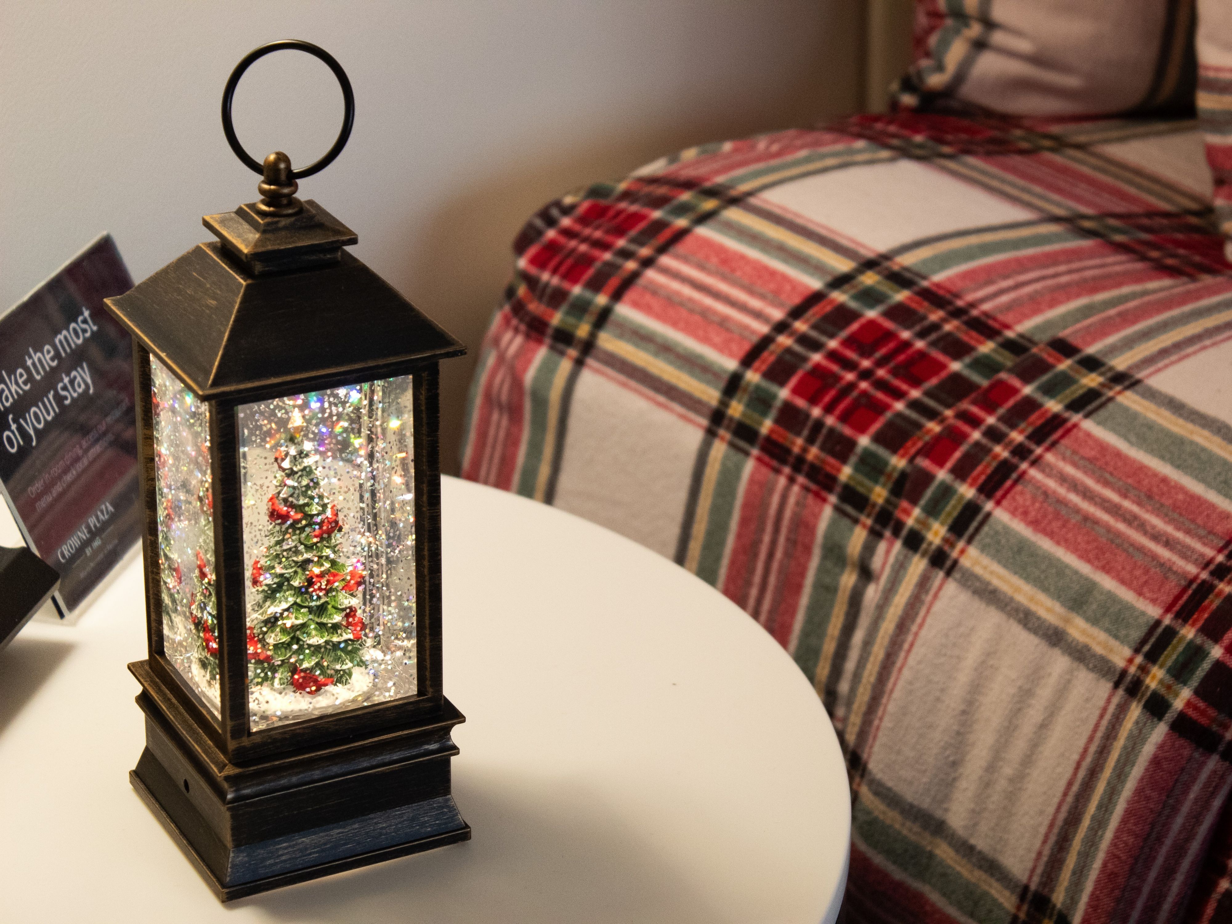 King room with window shutters open