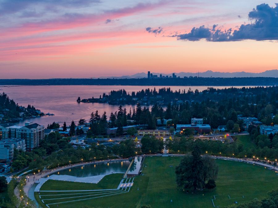 Downtown park in Bellevue.