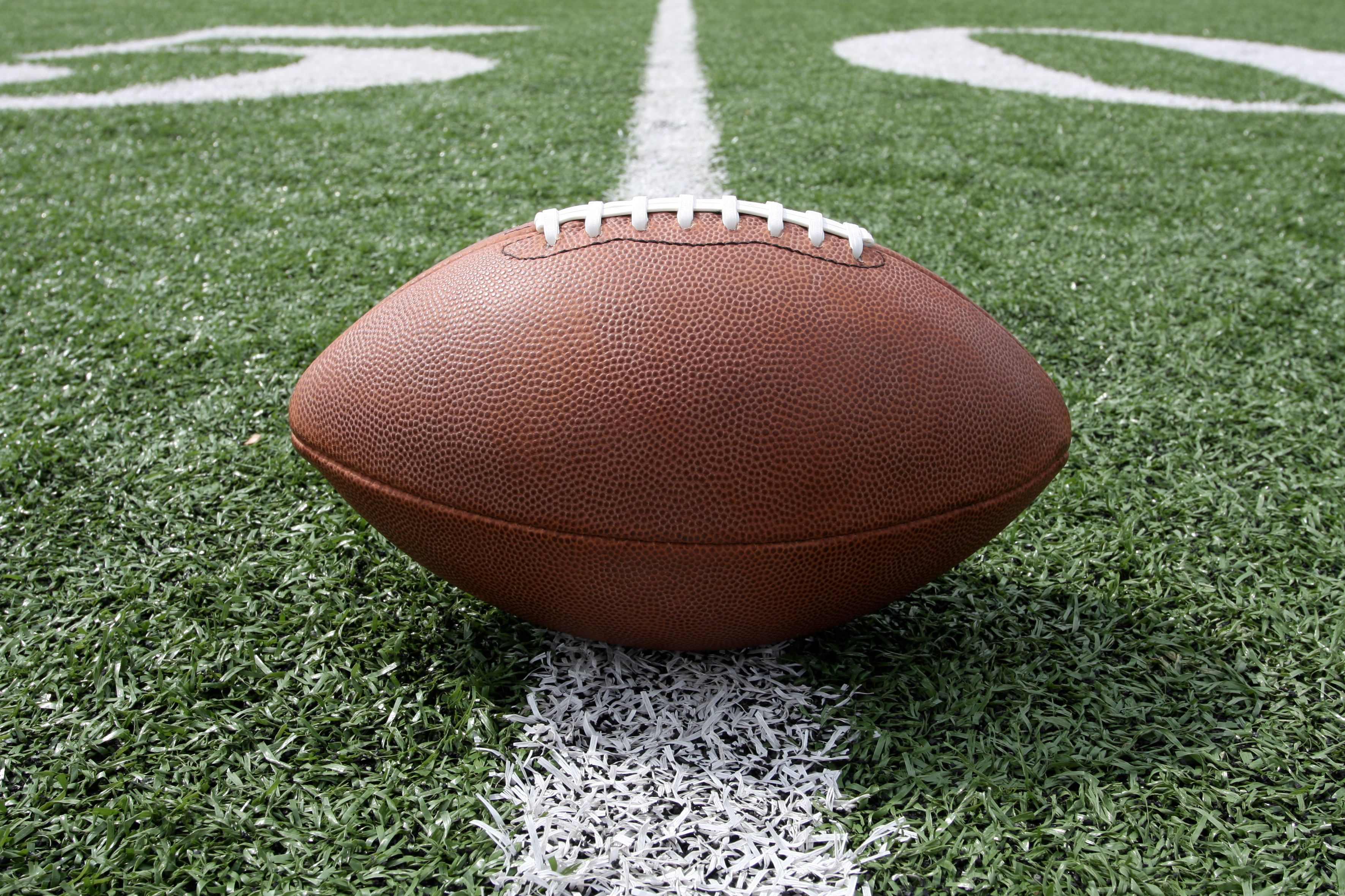football on a field