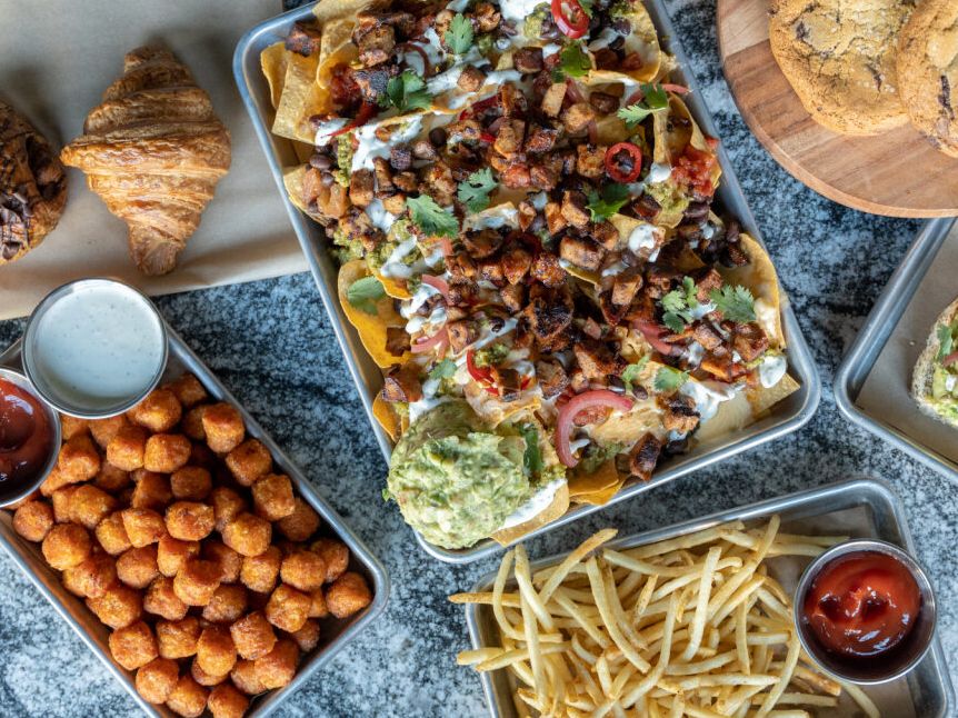 Meal options at Bodega
