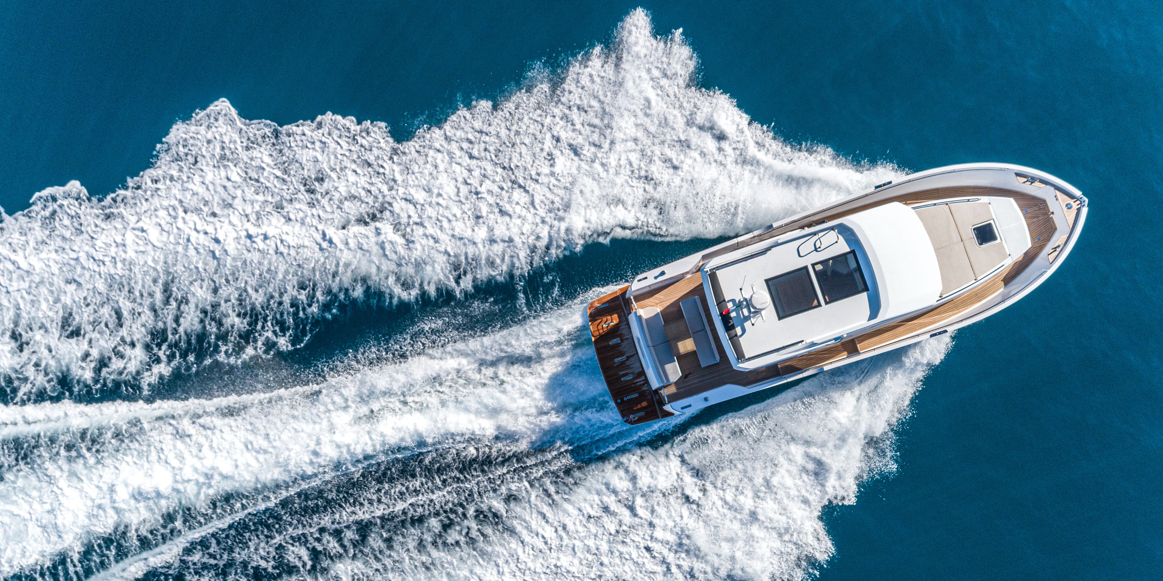 boat gliding through the water