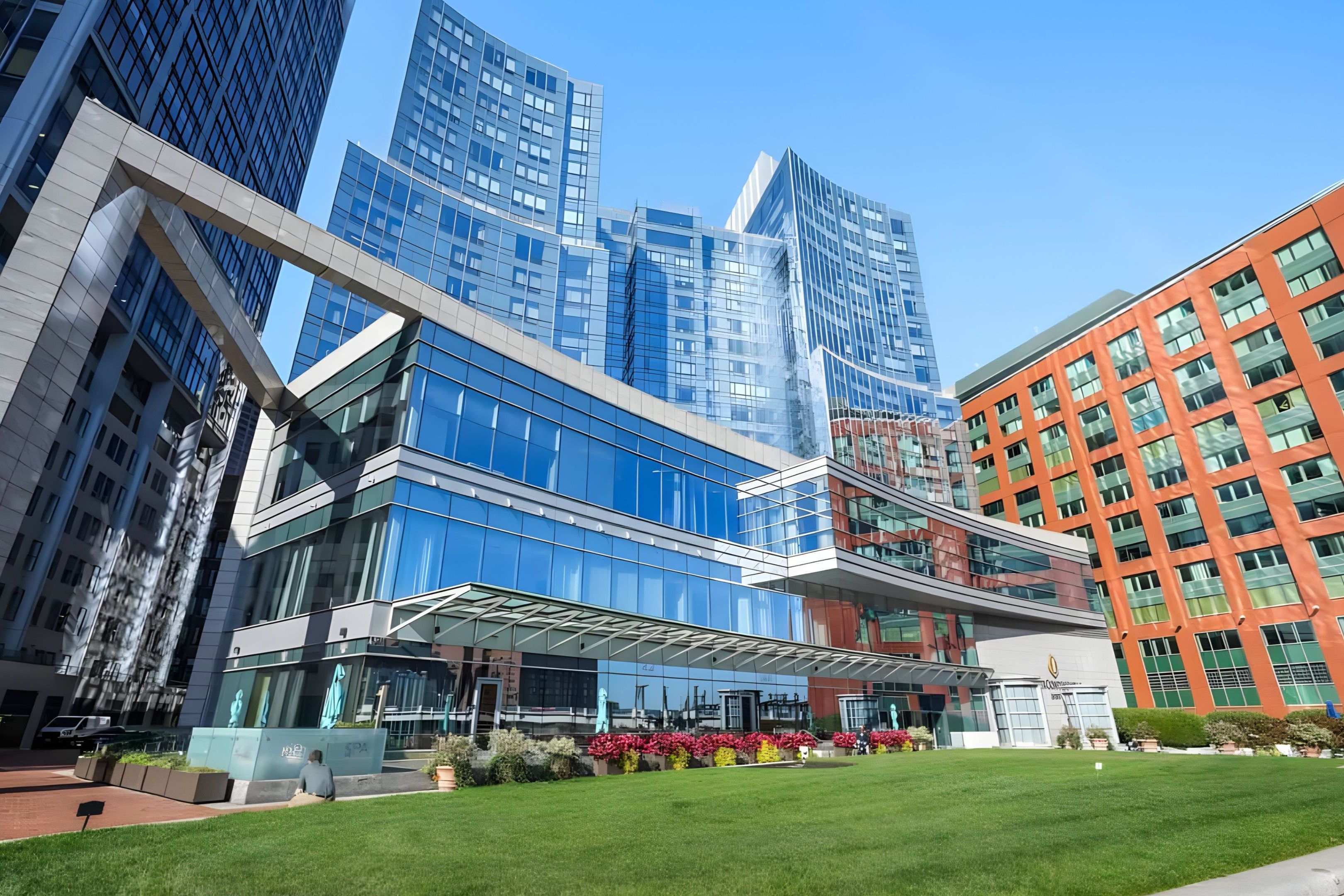 Exterior of Intercontinental Boston during the day