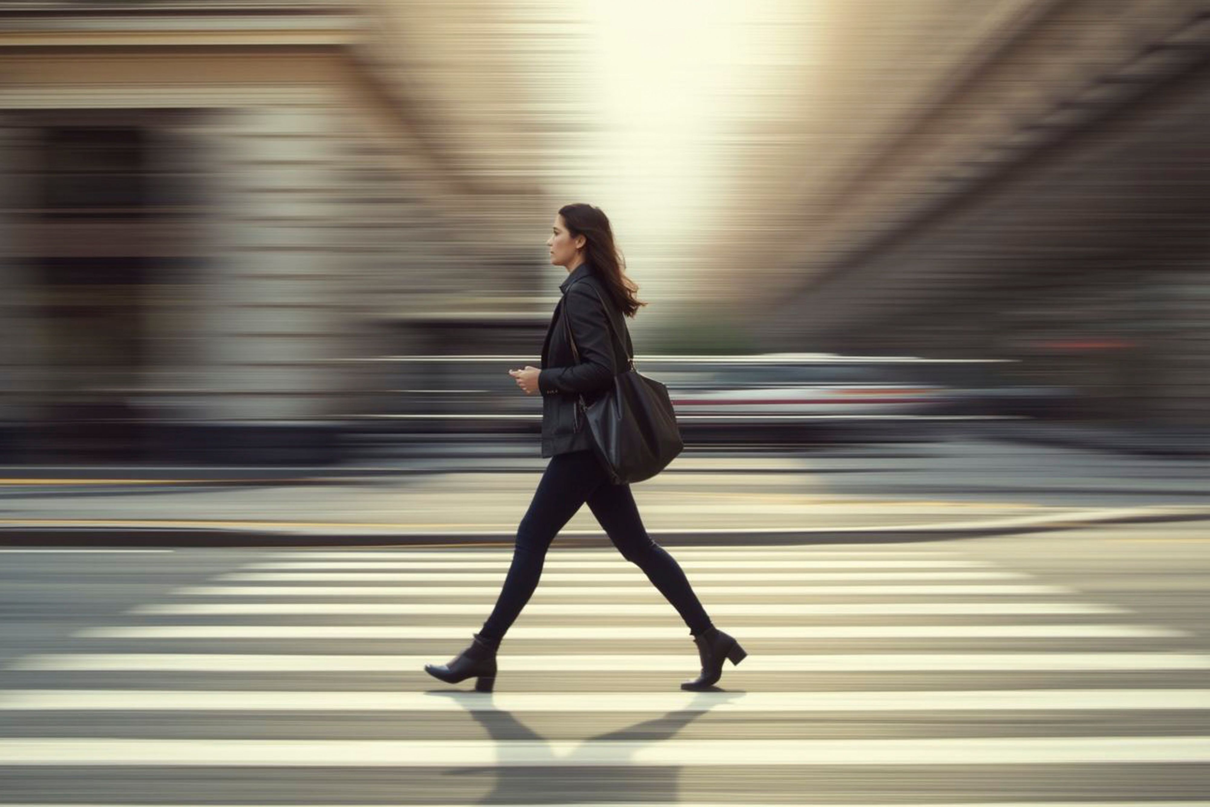 Woman walking