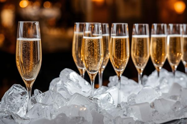 champagne on ice