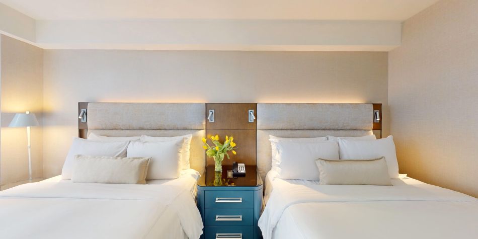 Presidential Suite bedroom with two queen beds.