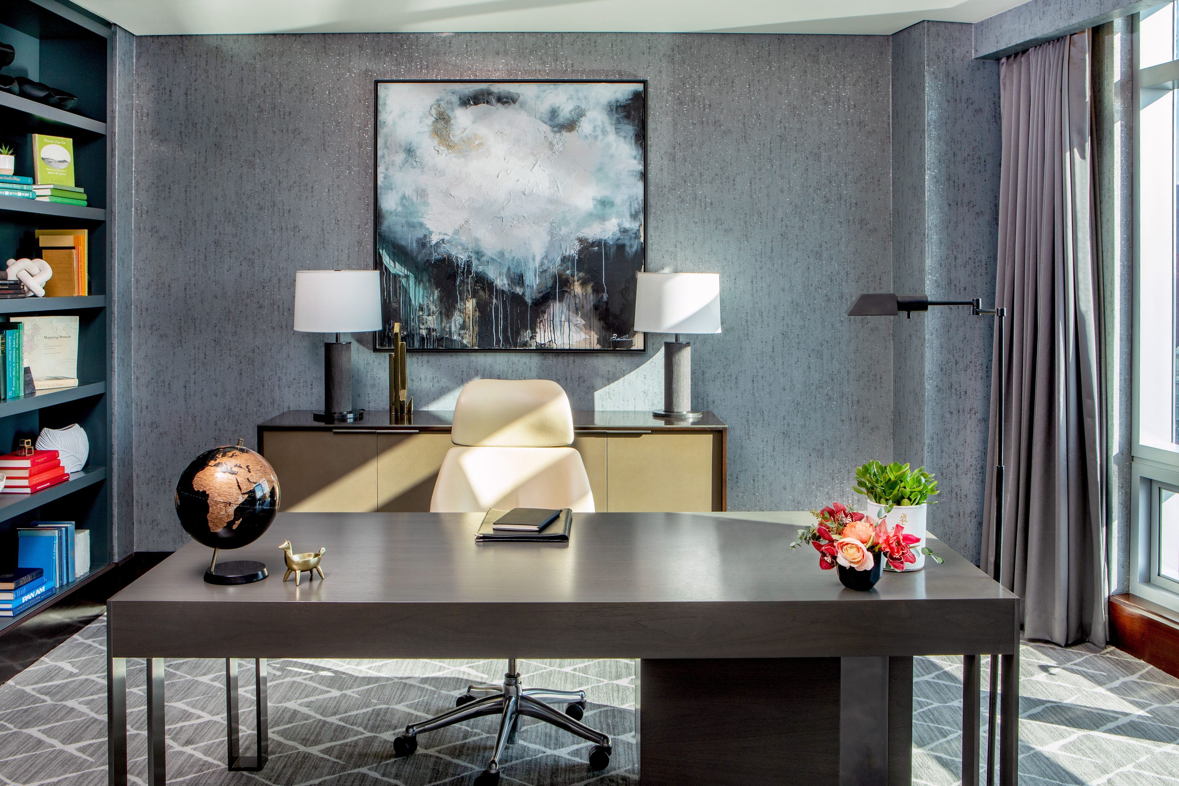 InterContinental Boston suite with desk 