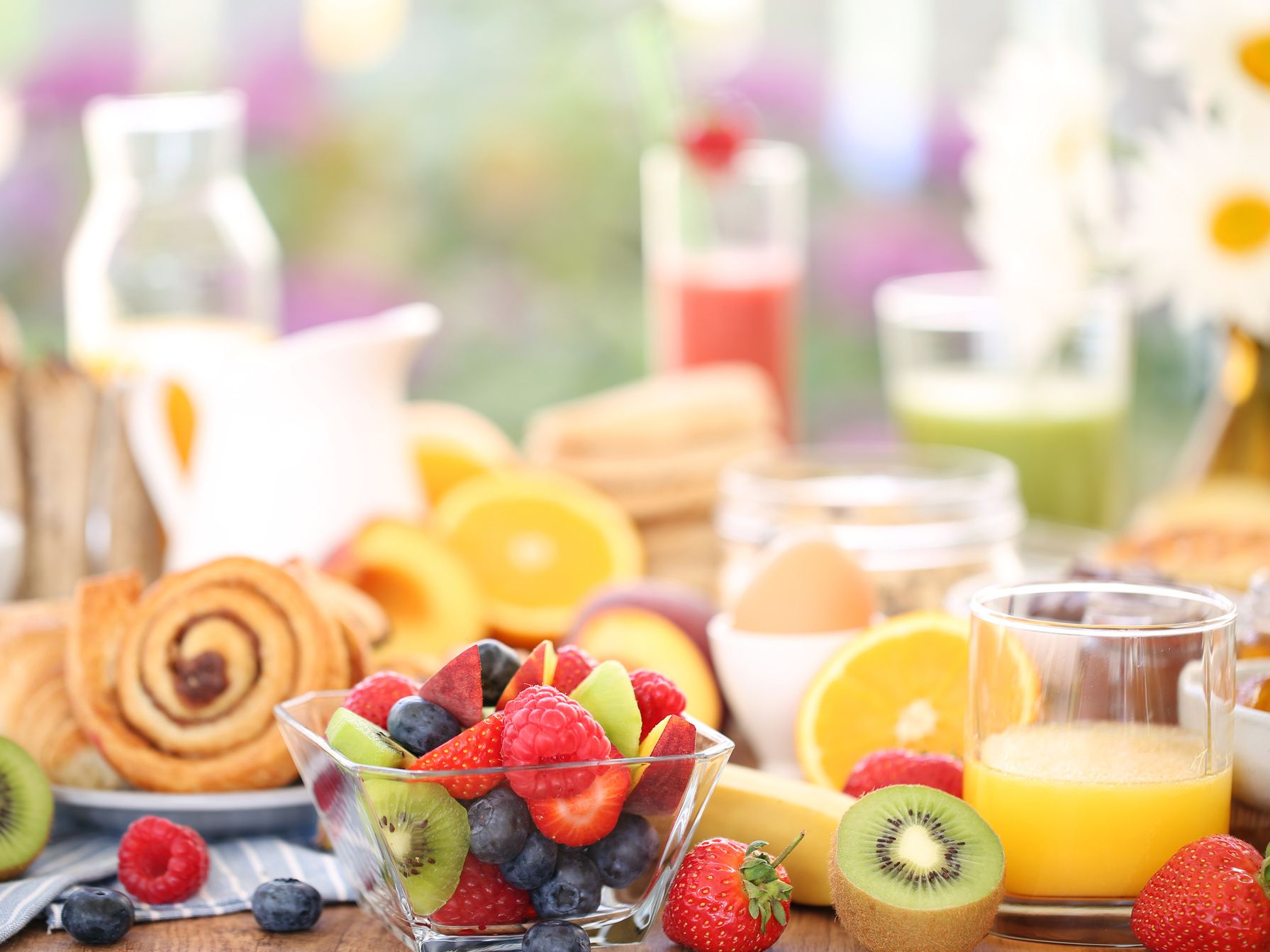 Refreshing breakfast to get you going