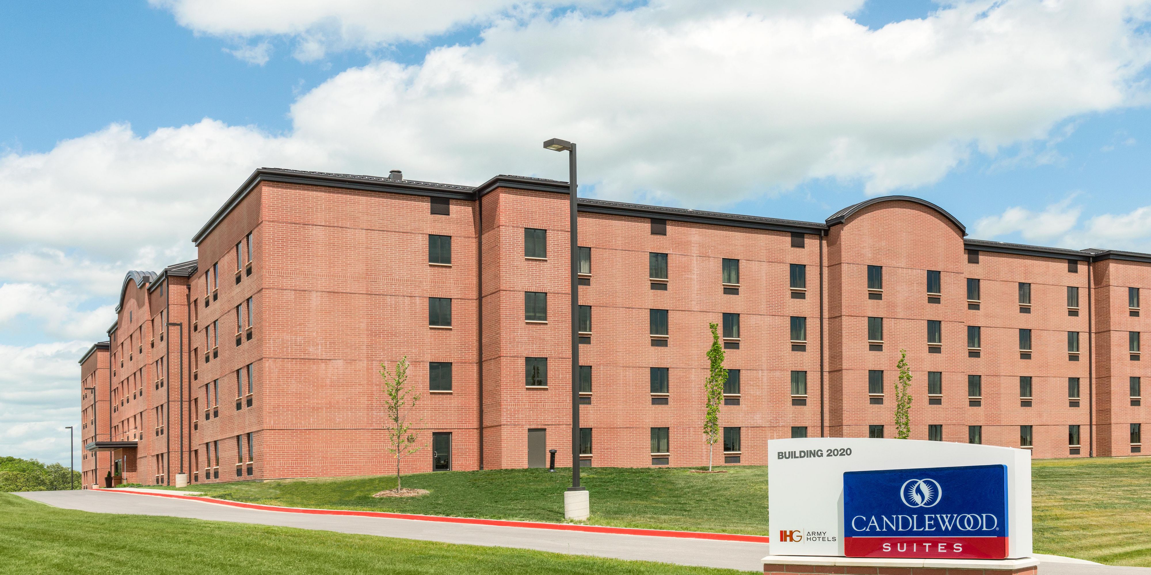 Candlewood Suites Bldg 2020 on Fort Leonard Wood, An IHG Army Hotel