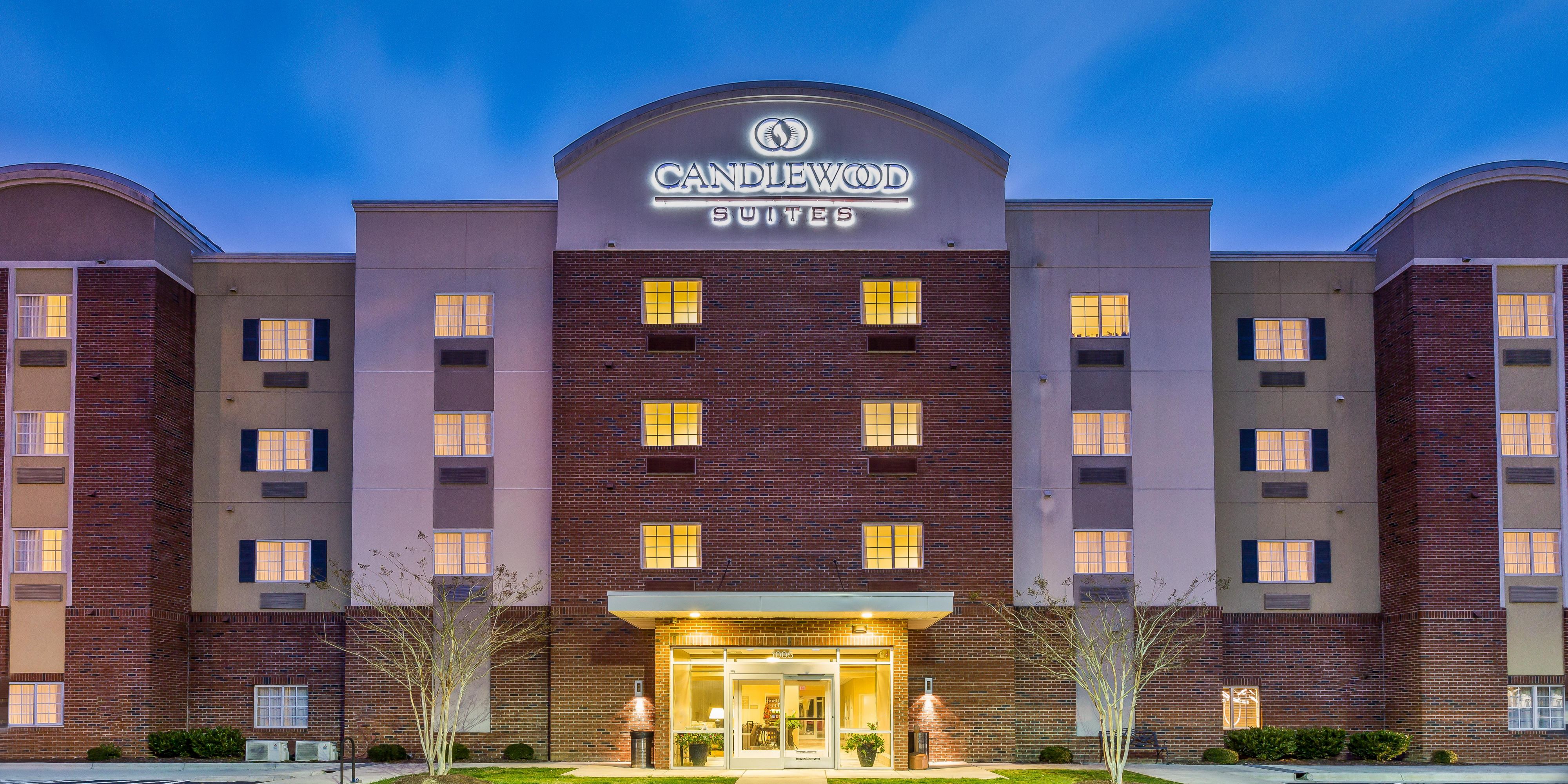 Candlewood Suites Apex Raleigh Area Map & Driving Directions