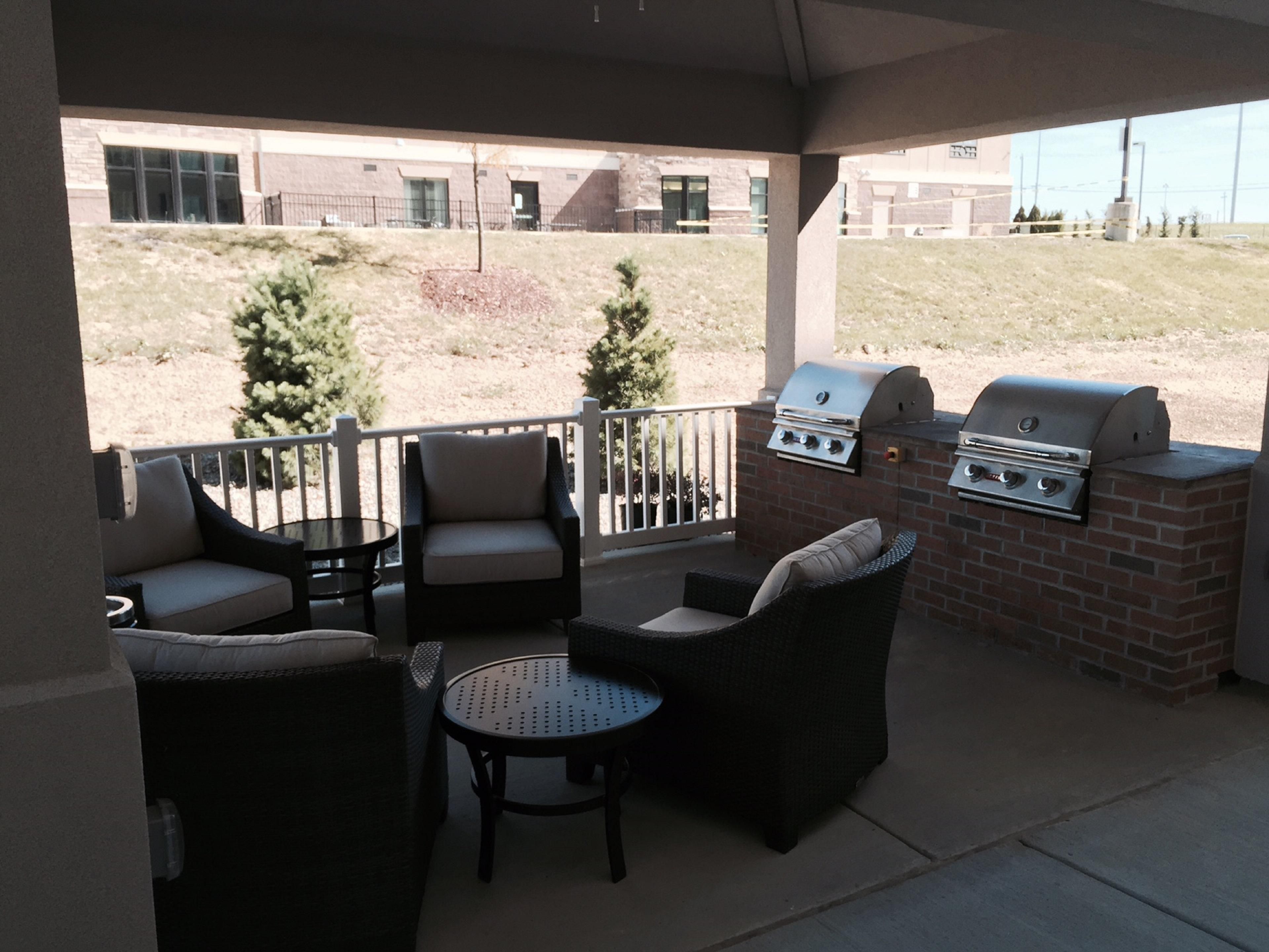 Candlewood Suites Grilling Gazebo