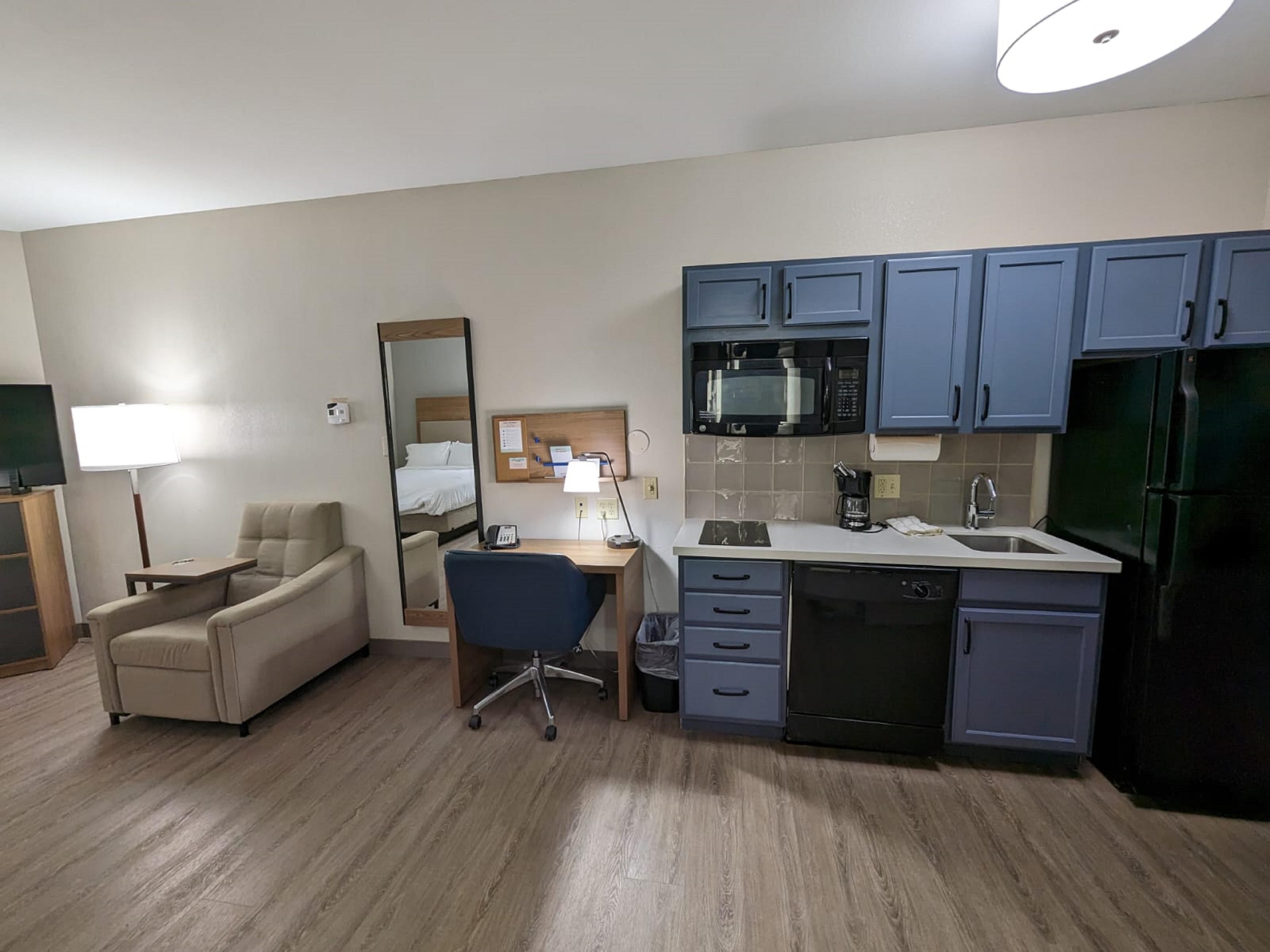 Living Area and Kitchen Studio Suite