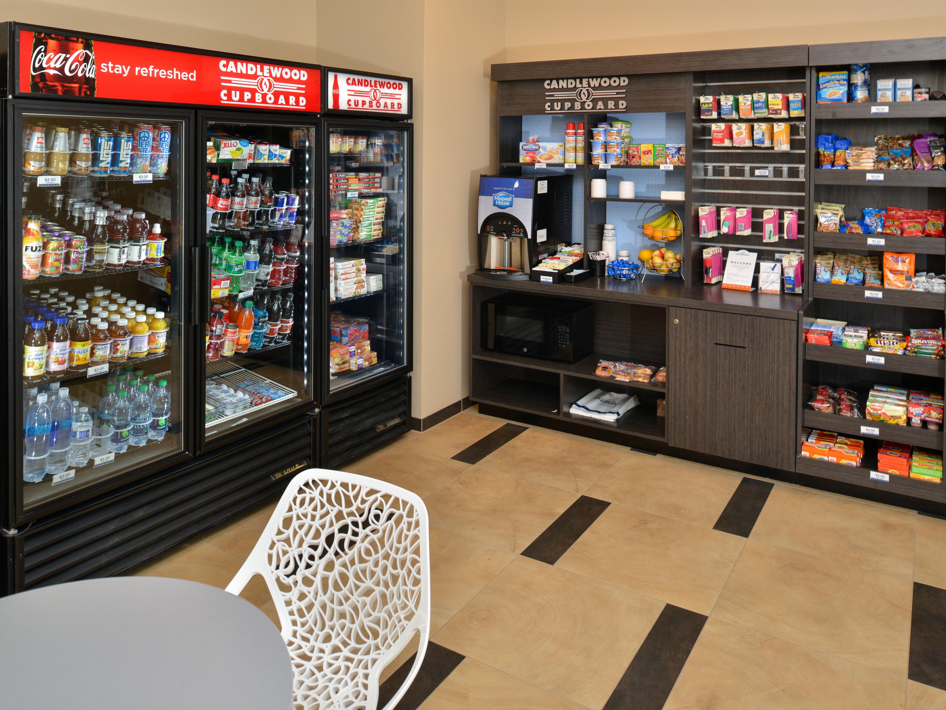 Book our Market special rate and receive a 15USD voucher to our Candlewood Cupboard per night