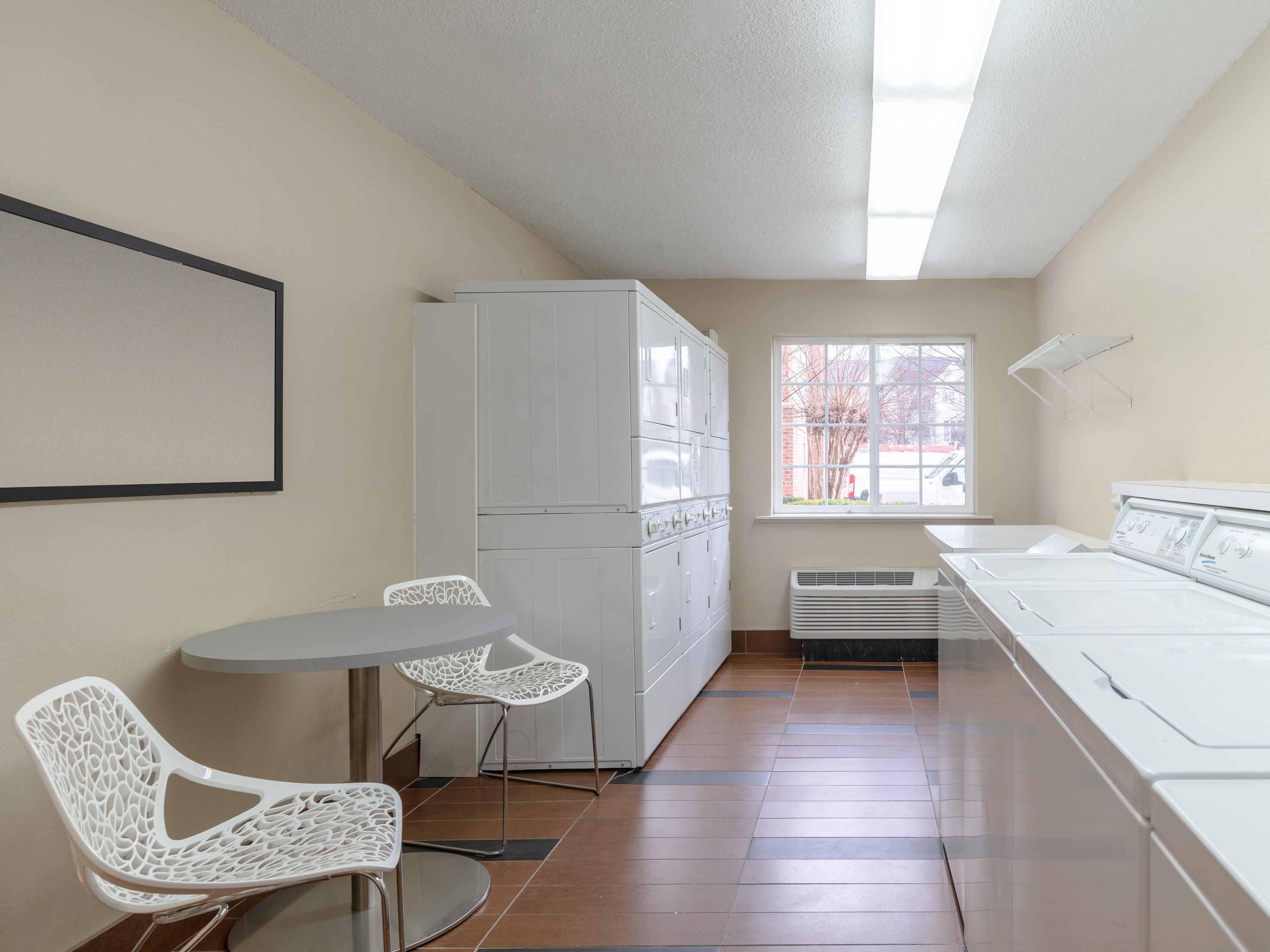 Enjoy on-site laundry as one of our many amenities.