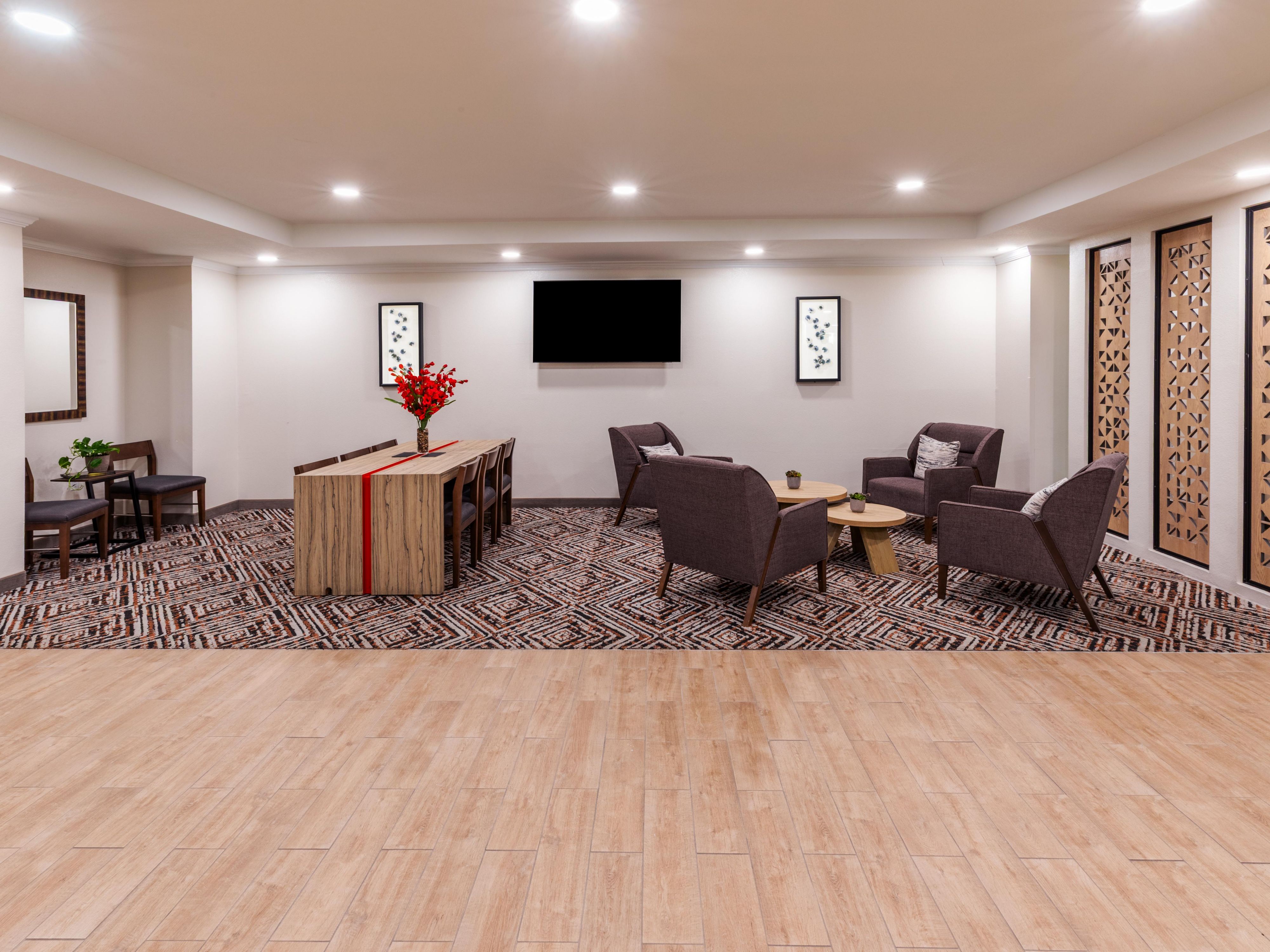 Newly renovated Lobby