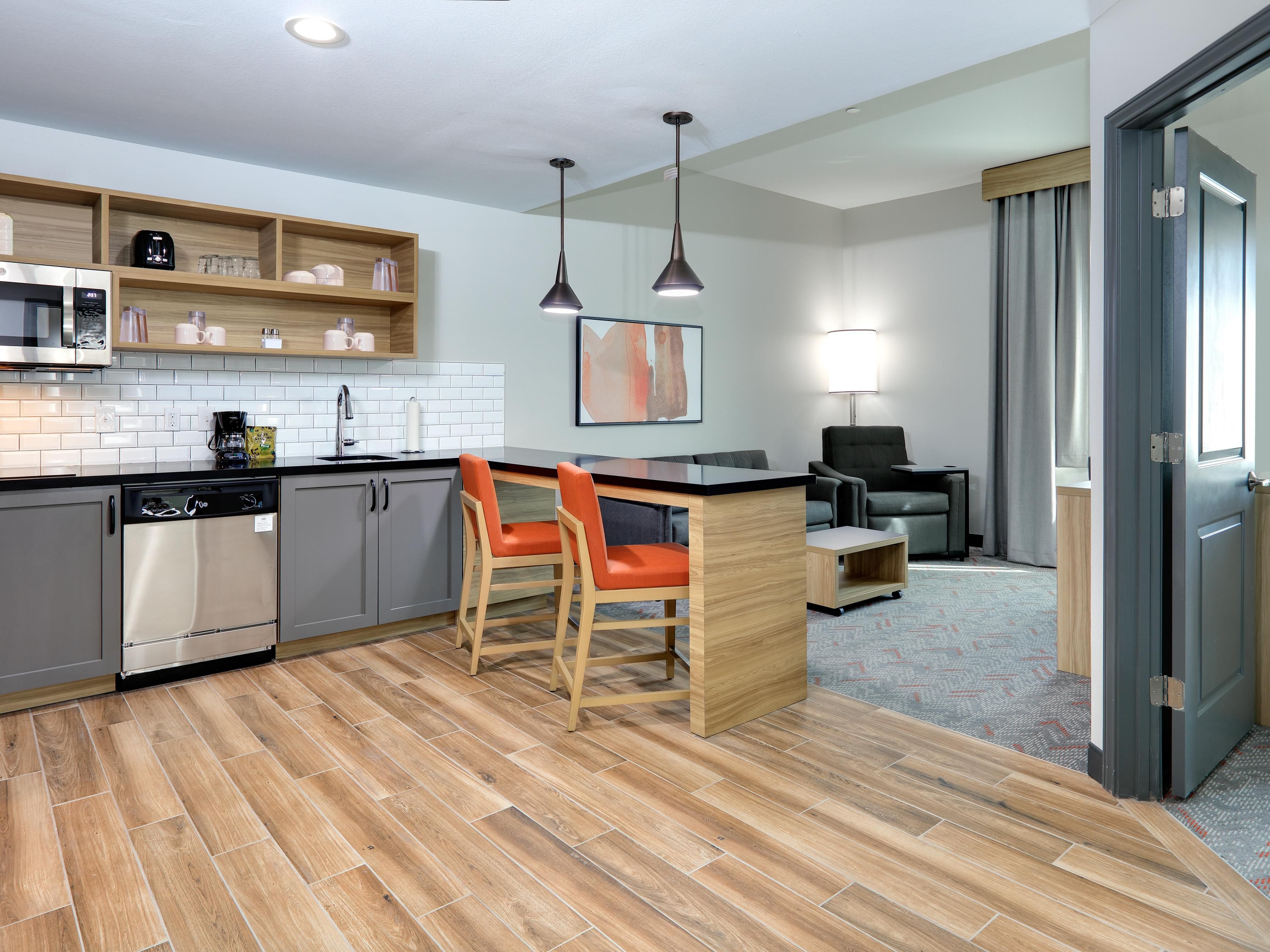 One Bedroom Suites at the Candlewood Suites DFW Hurst