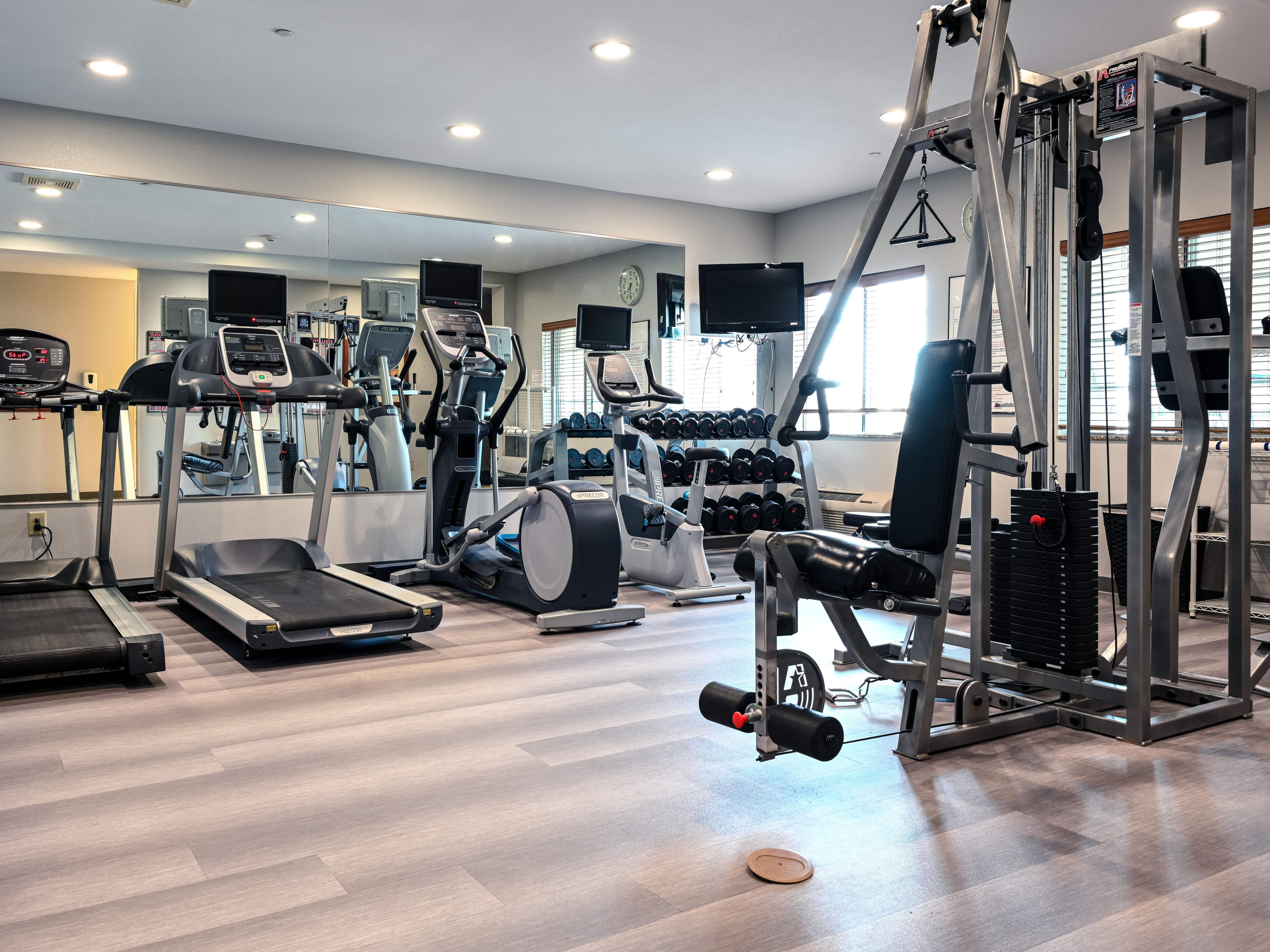 Modern Fitness Center with Cardio & Strength Equipment