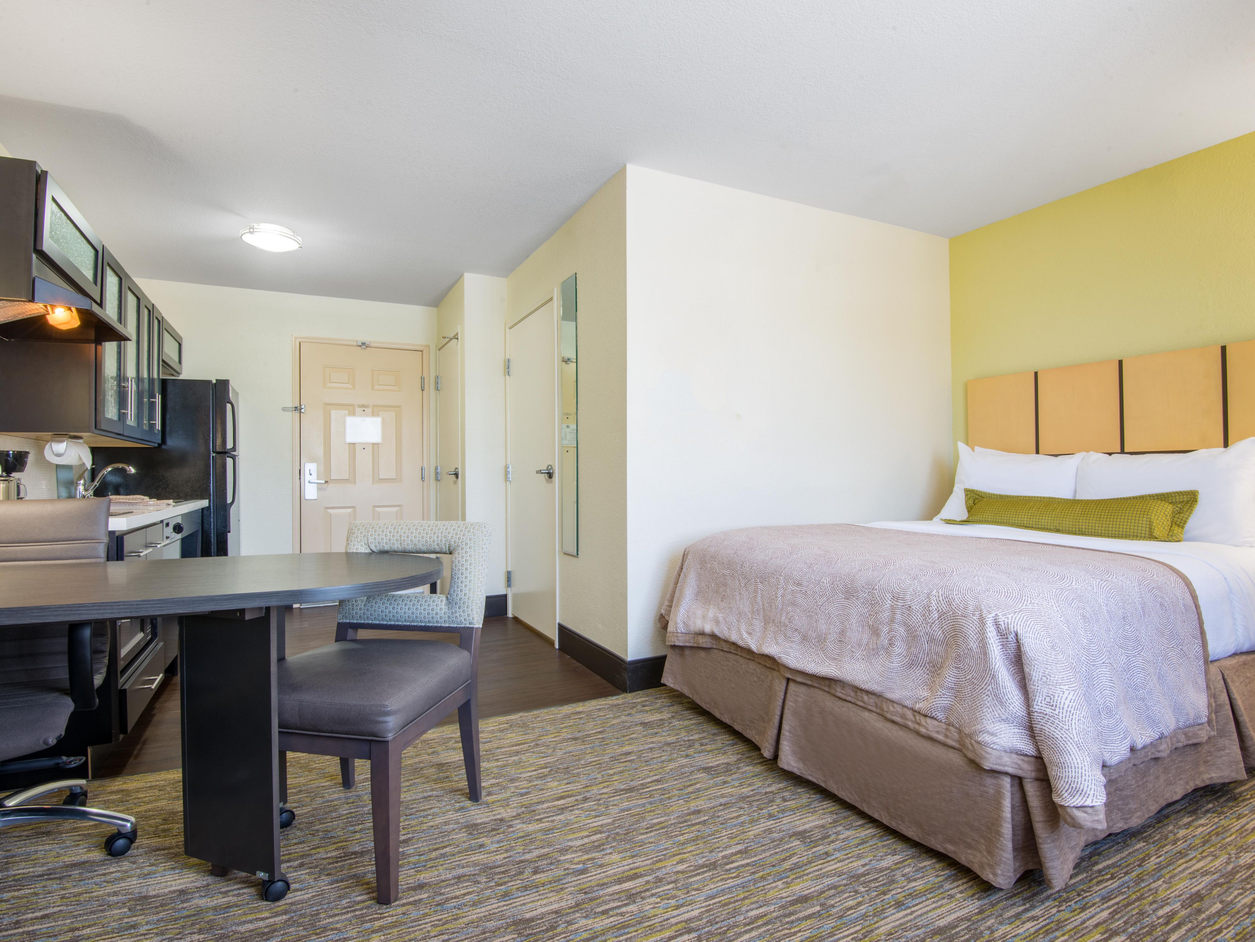 ADA Queen Bed Guest Room