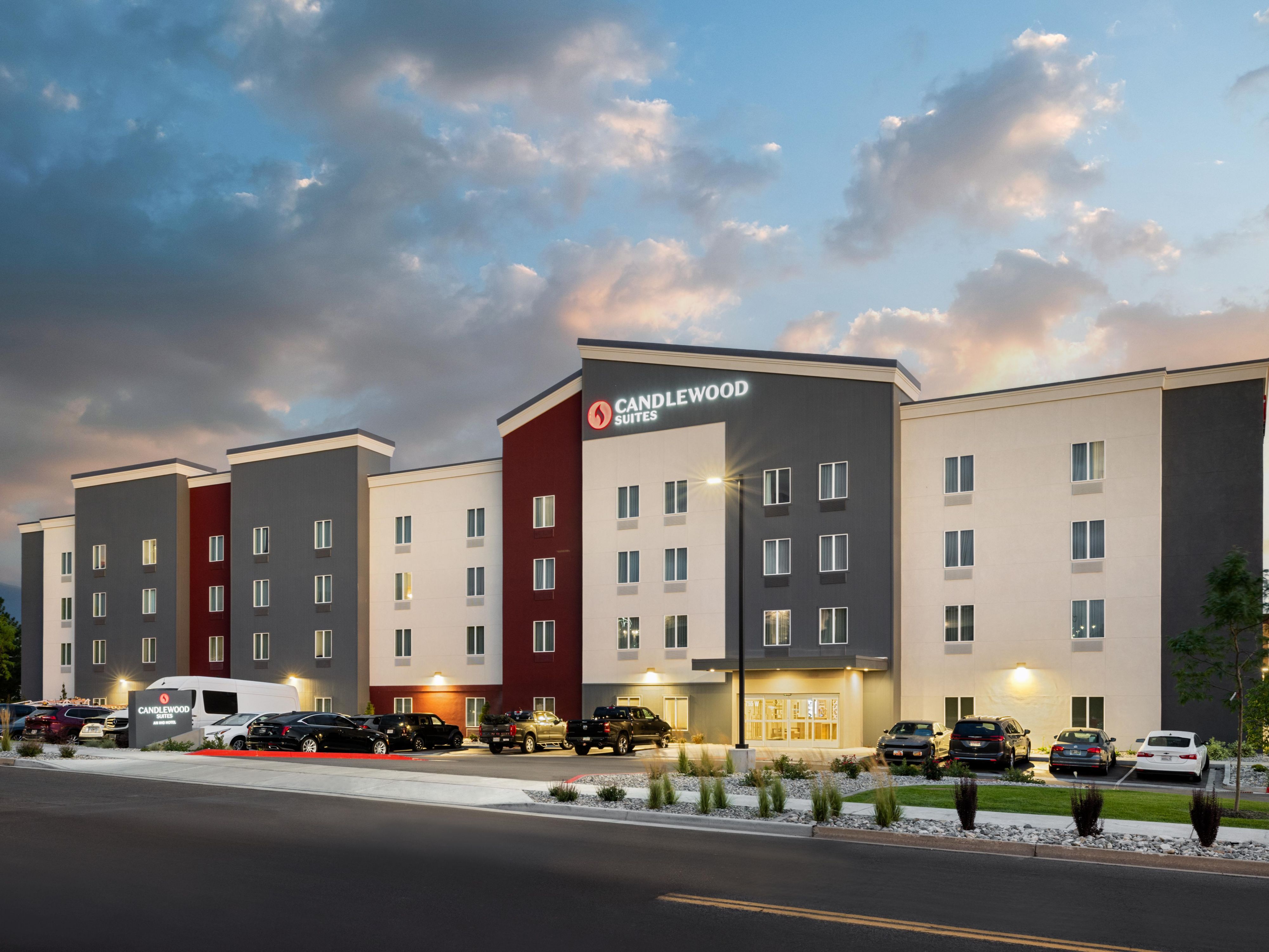 Welcome to the Candlewood Suites, near the Davis Conference Center