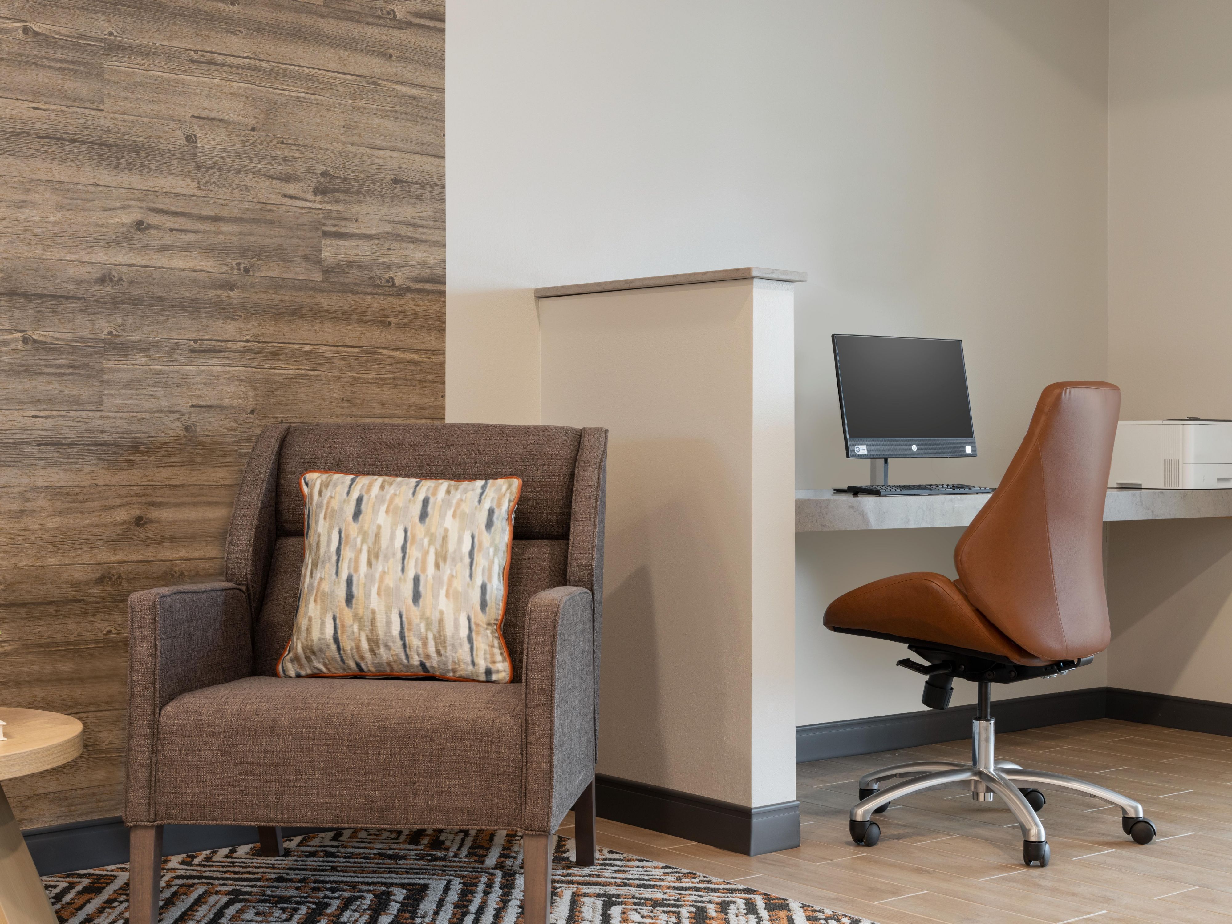 Stay connected at our 24/7 Business Center, fully equipped with printer, computer, and complimentary Wi-Fi, with additional services provided if needed. Guests can stay on top of their workload and preparation for meetings. For additional services, our friendly and helpful front desk staff can recommend further local businesses.
