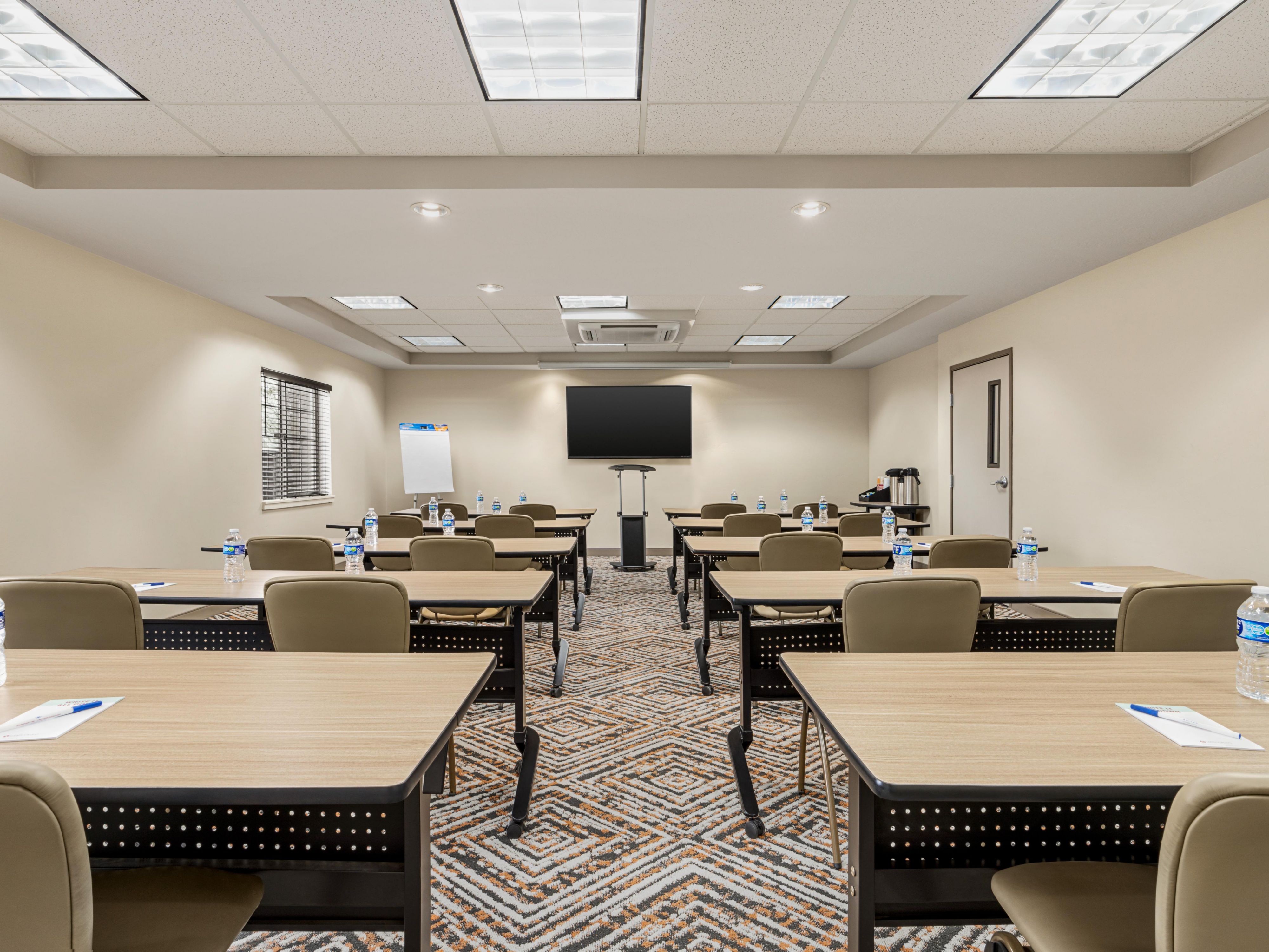 Accommodating up to 30 guests our first floor meeting room offers ample natural light and flexible space. Our dedicated team is on hand to ensure your event runs smoothly, providing exceptional service and attention to detail.