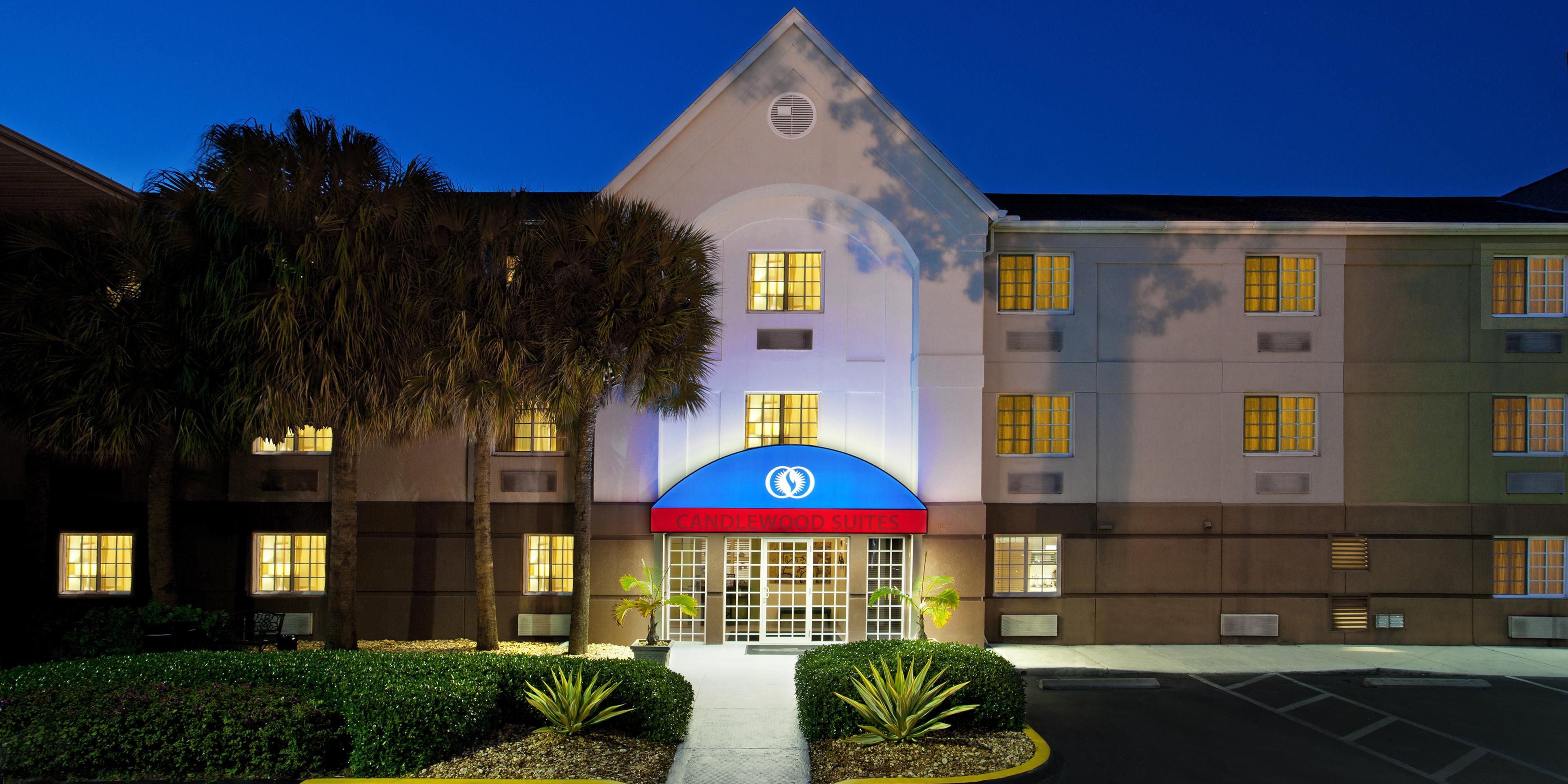 candlewood suites miami airport - doral map & driving