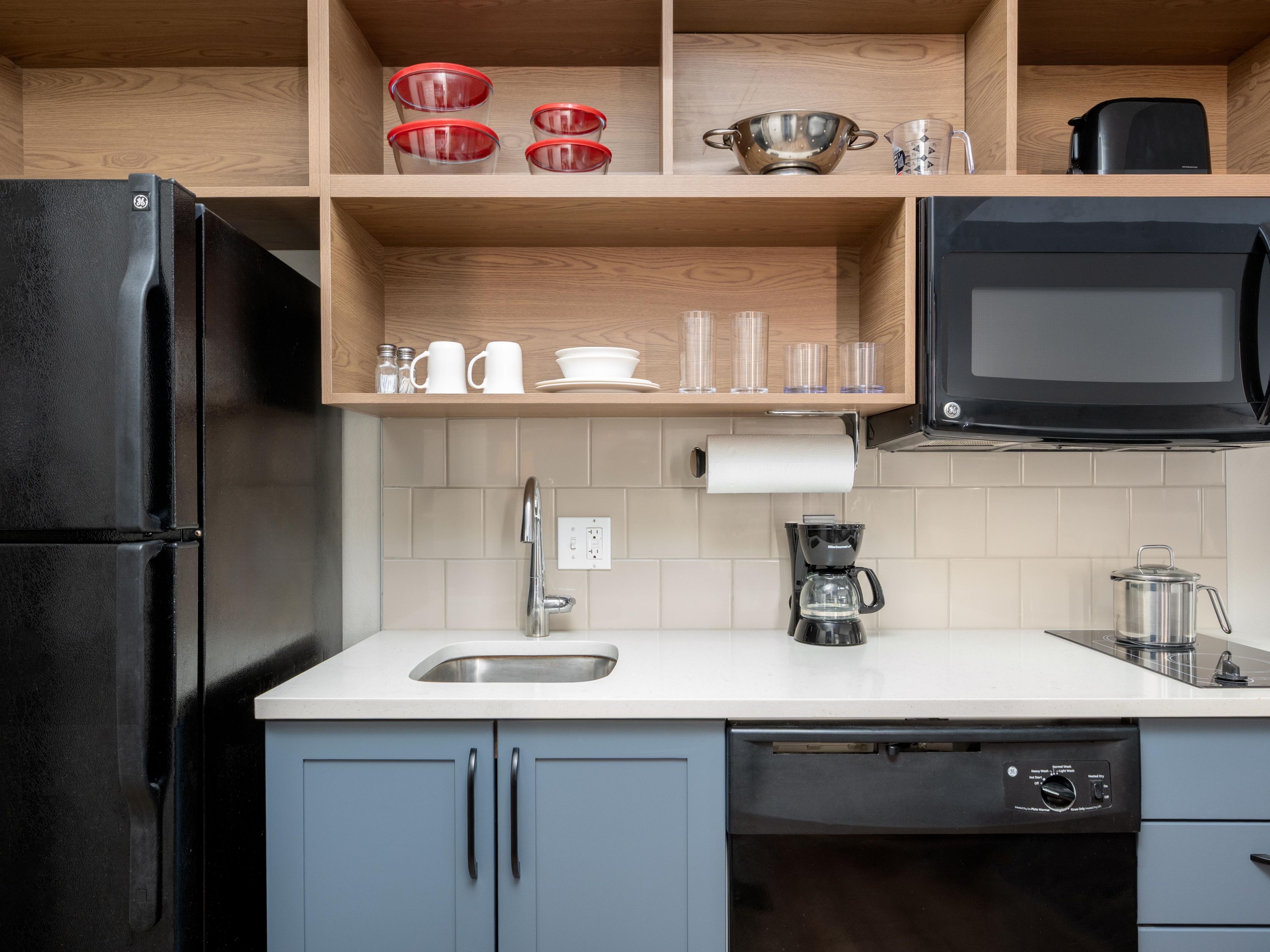 Modern appliances and thoughtful touches redefine extended stay.