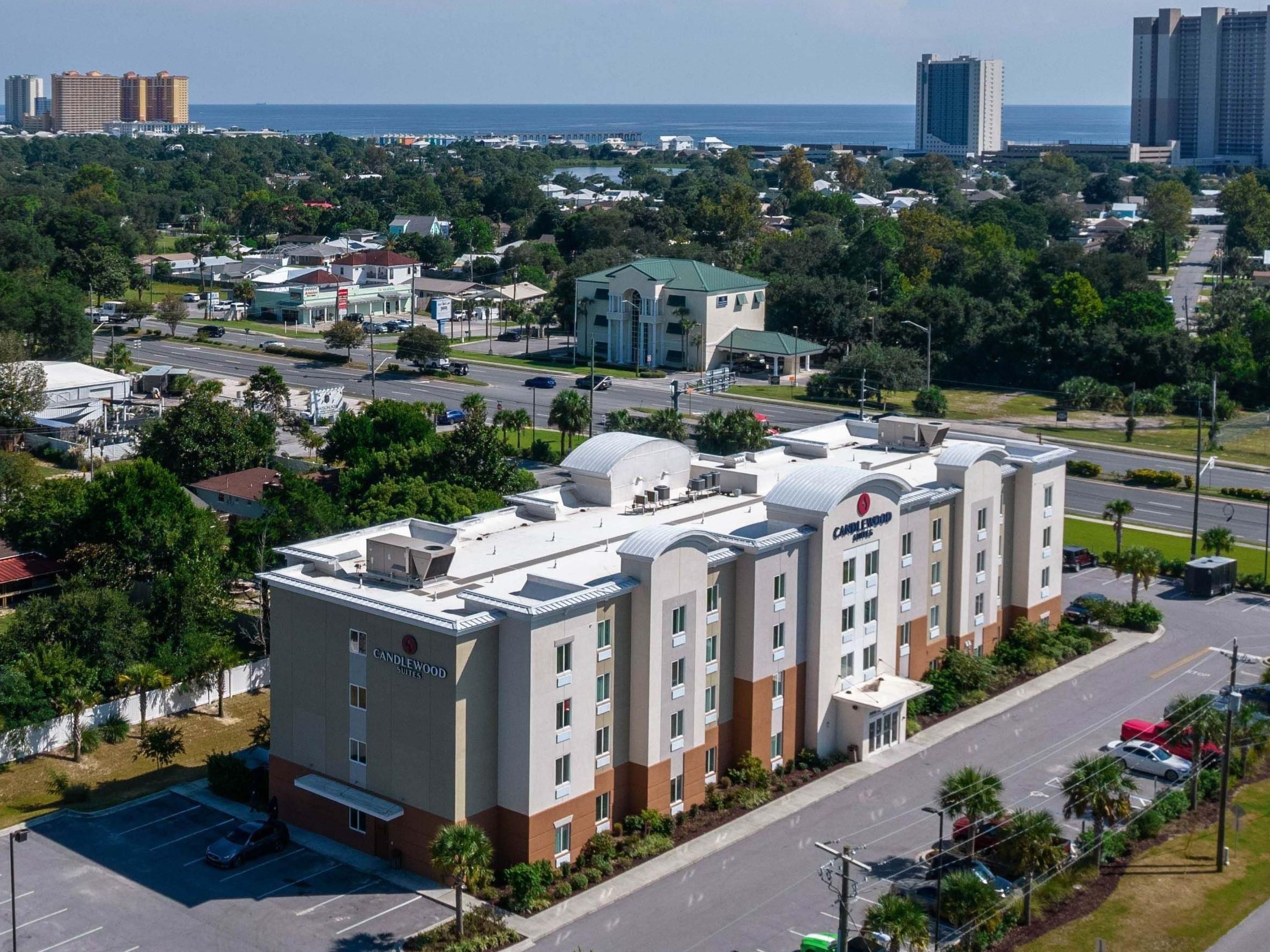 Candlewood Suites located in beautiful Panama City Beach Pier Park