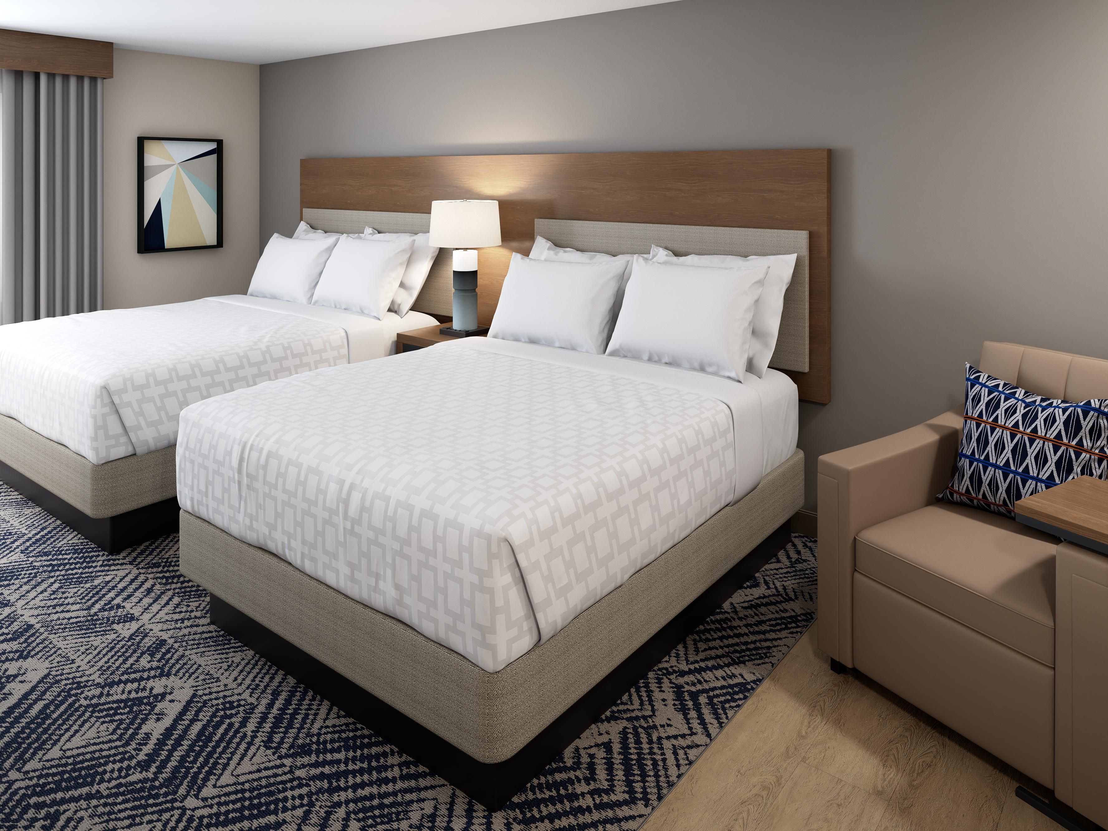 Queen Bed Guest Room