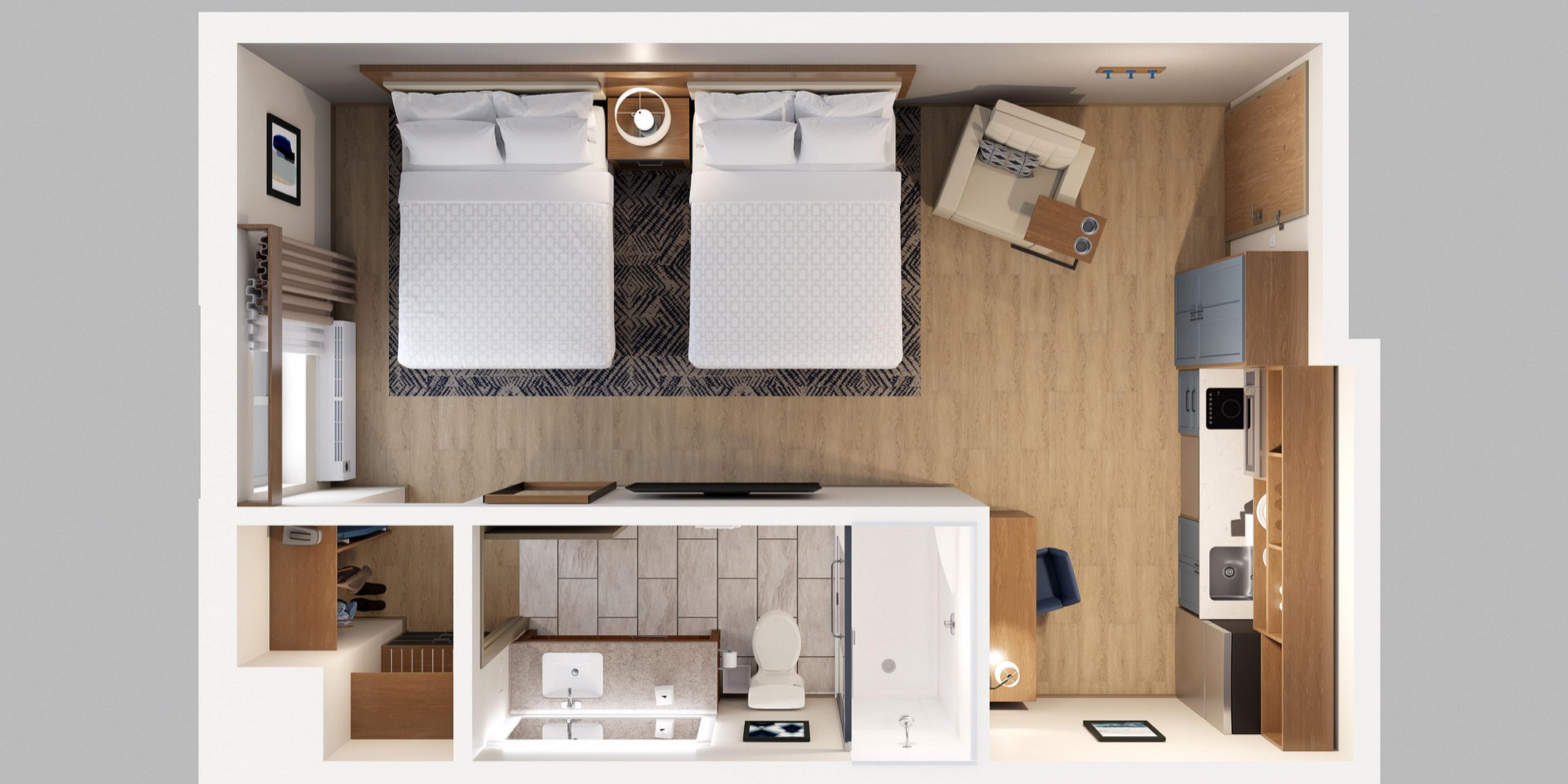 Candlewood Suites San Antonio - Schertz - Room Pictures Amenities