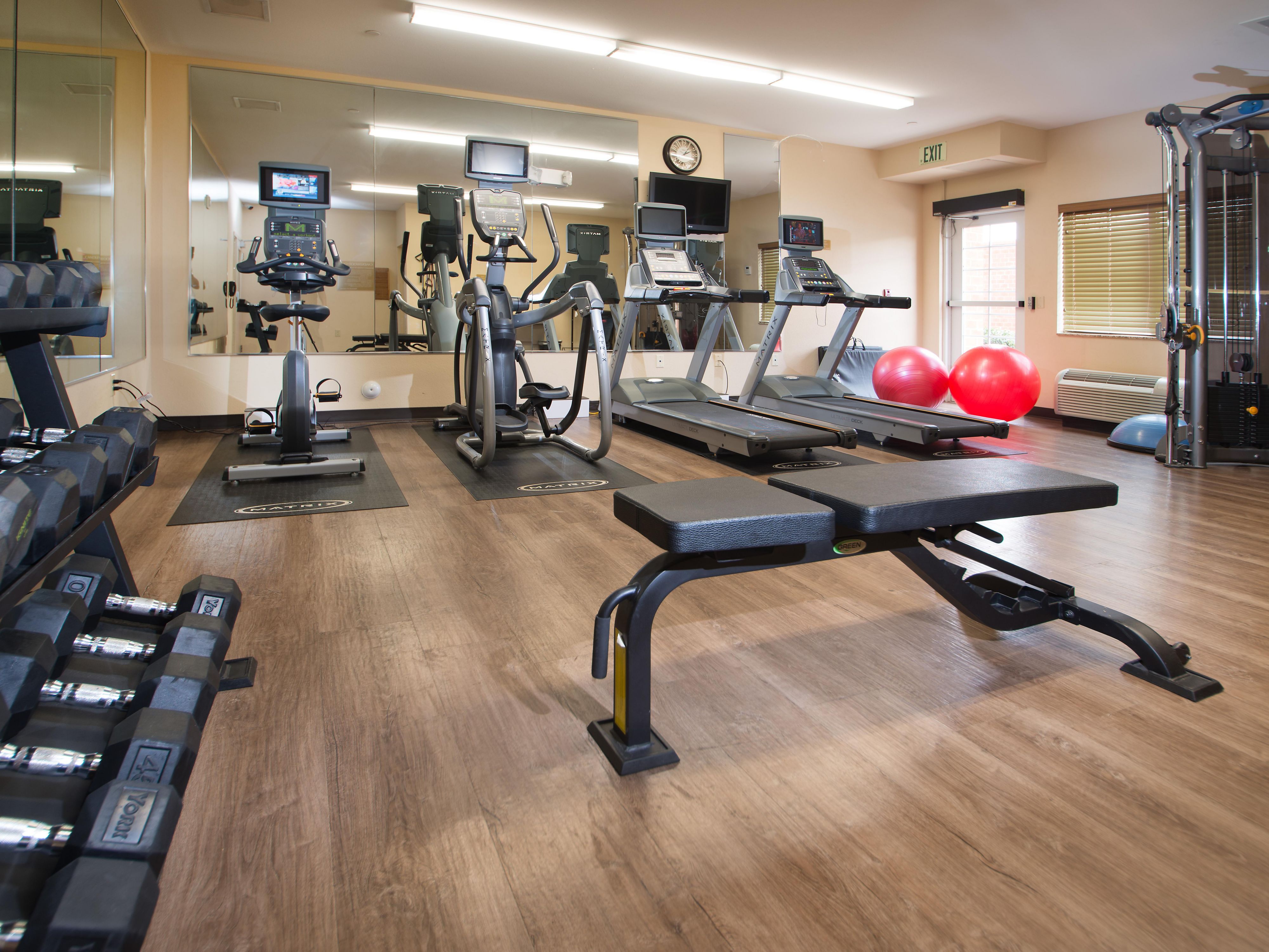 Wake Forest Pet Friendly Hotel featuring an extensive fitness ctr
