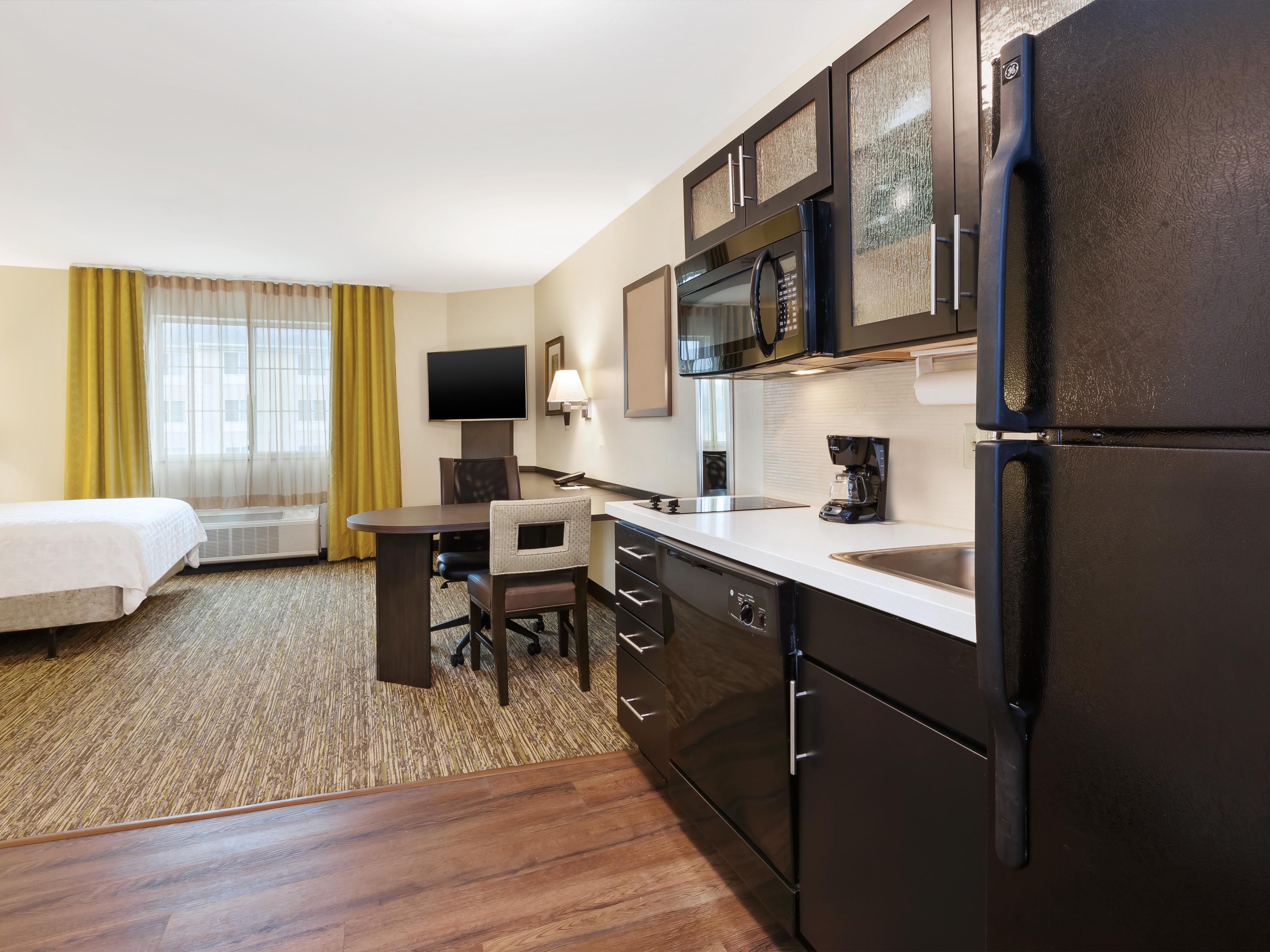 Fully equipped kitchen in every suite!