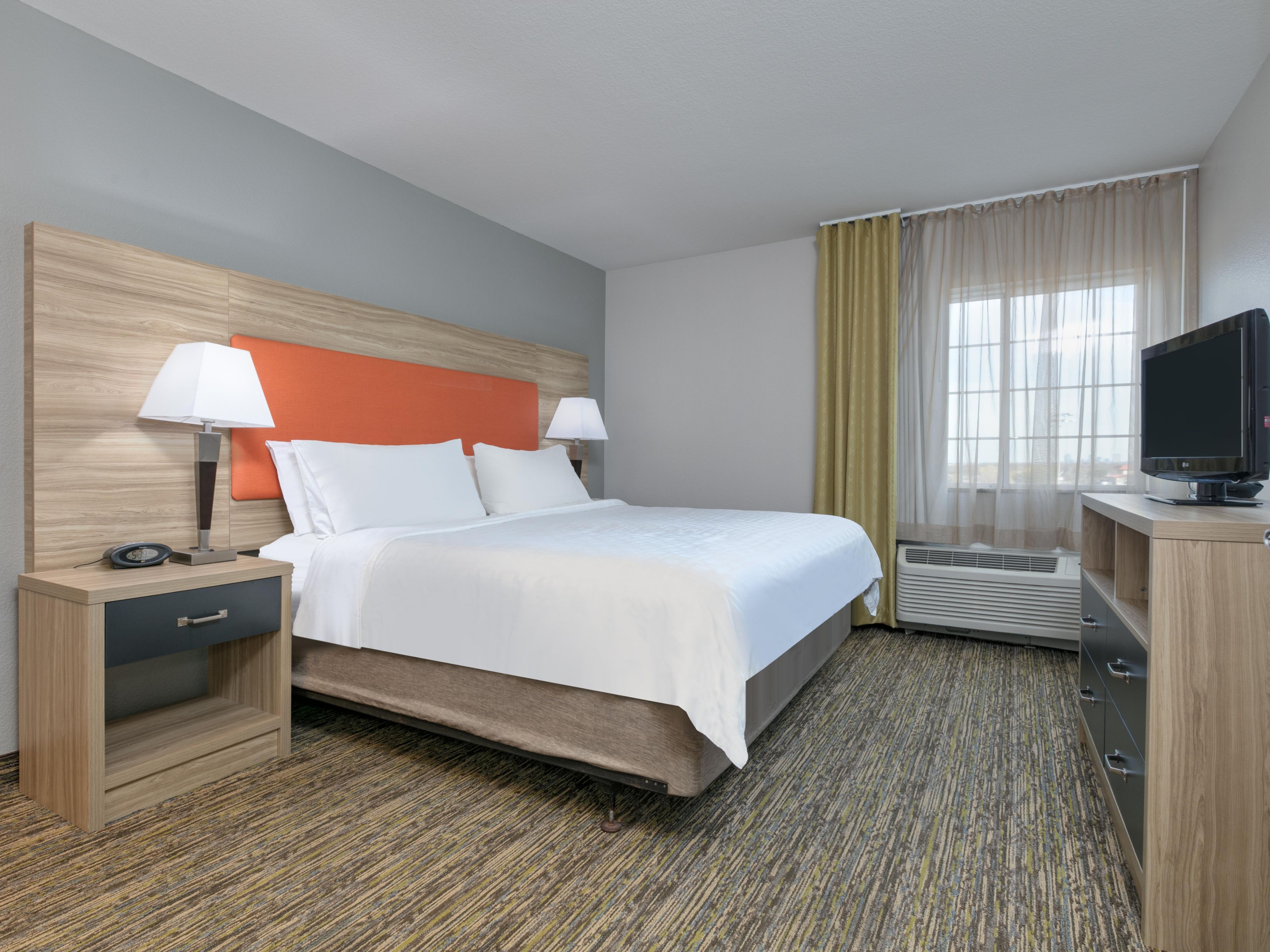 King bedroom in our 1 bedroom suite